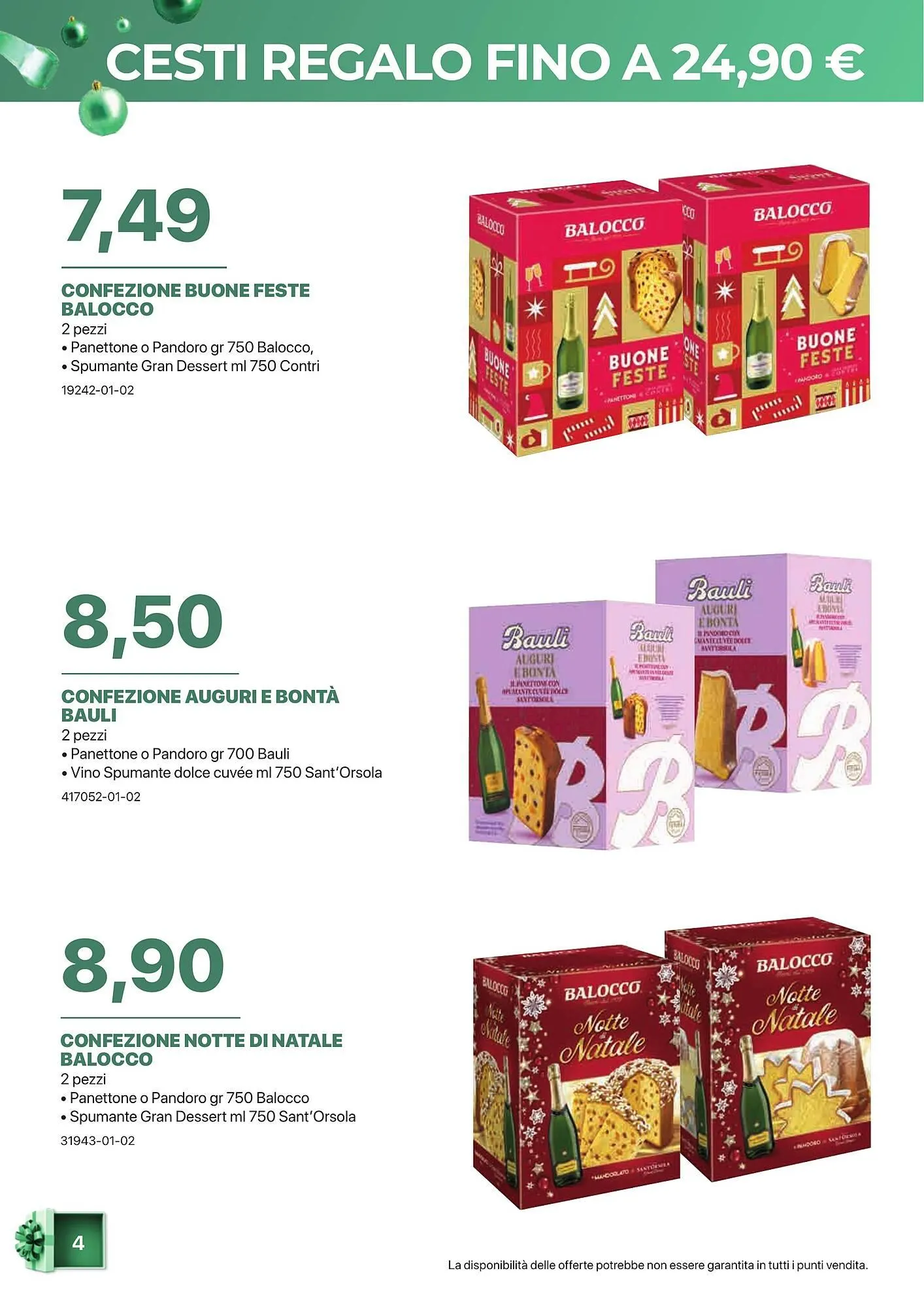 Volantino GrosMarket da 17 dicembre a 25 dicembre di 2025 - Pagina del volantino 4