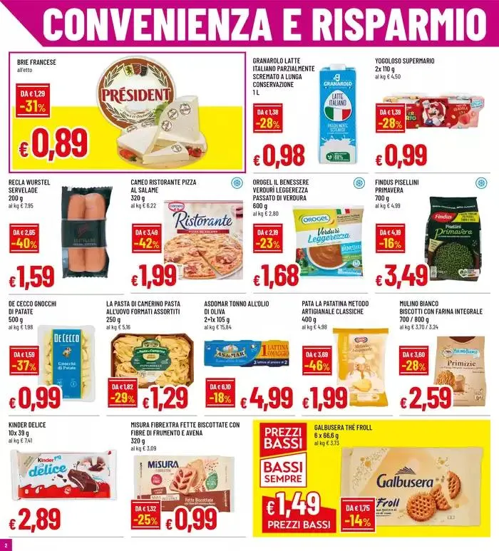 Sorridi prezzi ancora piu bassi da 23 gennaio a 5 febbraio di 2025 - Pagina del volantino 2