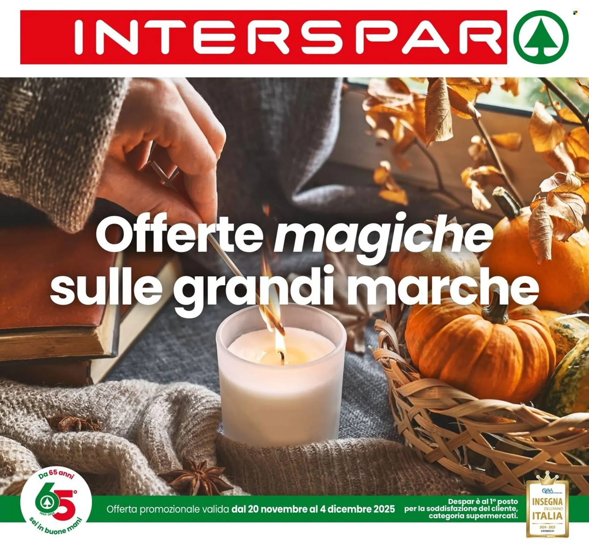 Volantino Interspar da 20 novembre a 4 dicembre di 2025 - Pagina del volantino 1
