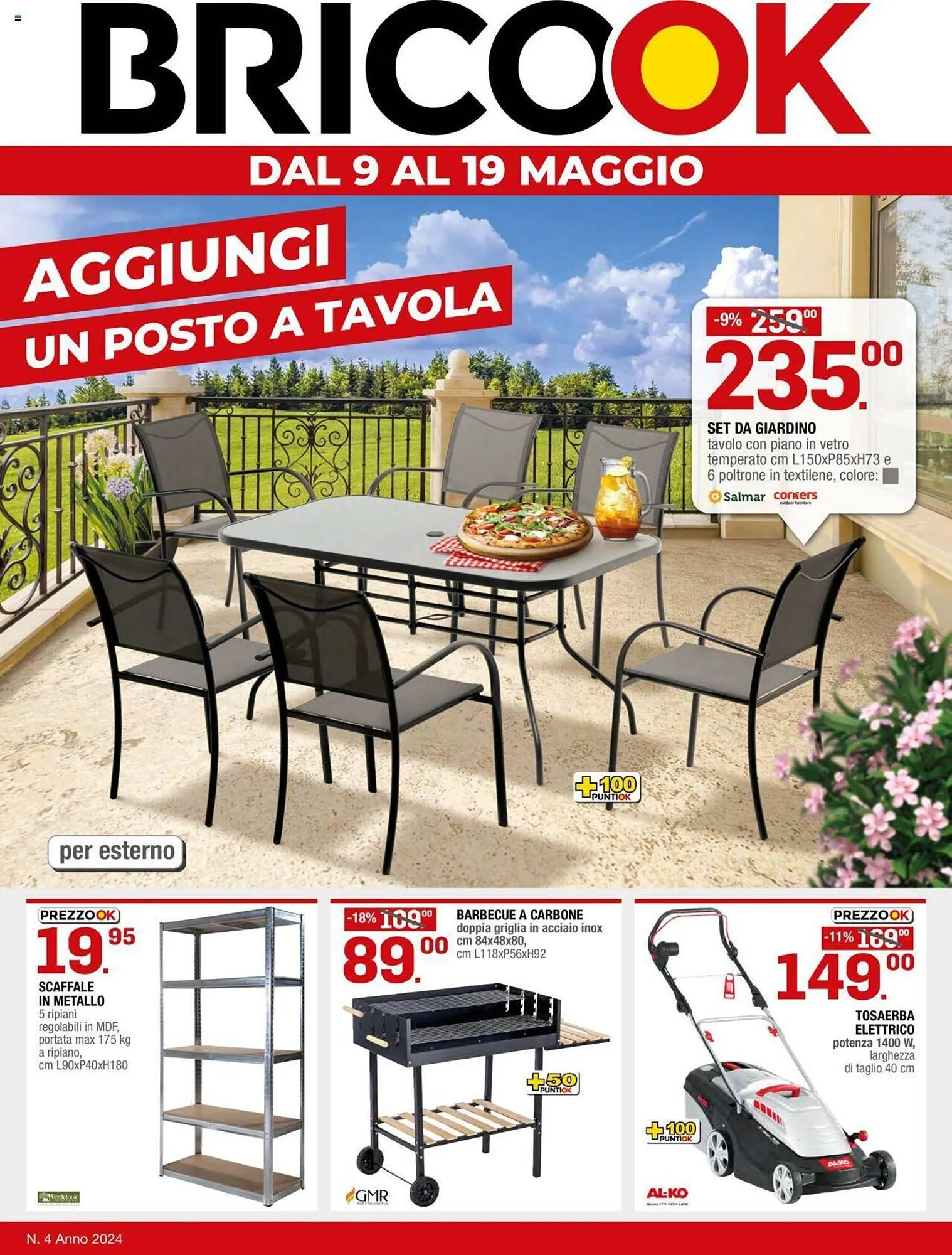 Volantino Brico OK da 9 maggio a 19 maggio di 2024 - Pagina del volantino 1