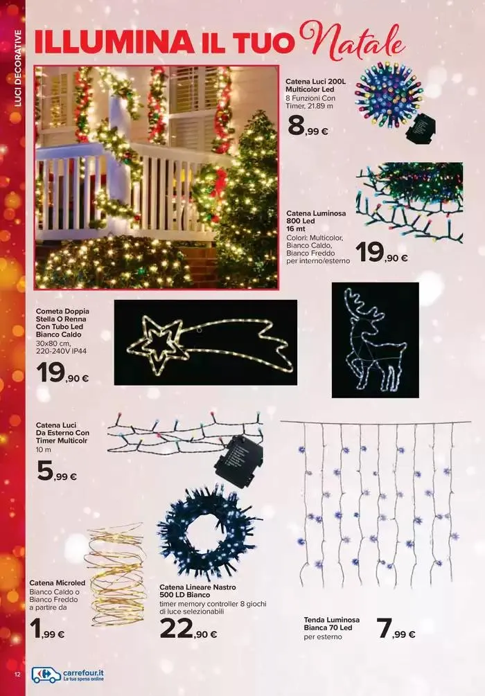Catalogo addobbi e decori da 5 novembre a 24 dicembre di 2024 - Pagina del volantino 12
