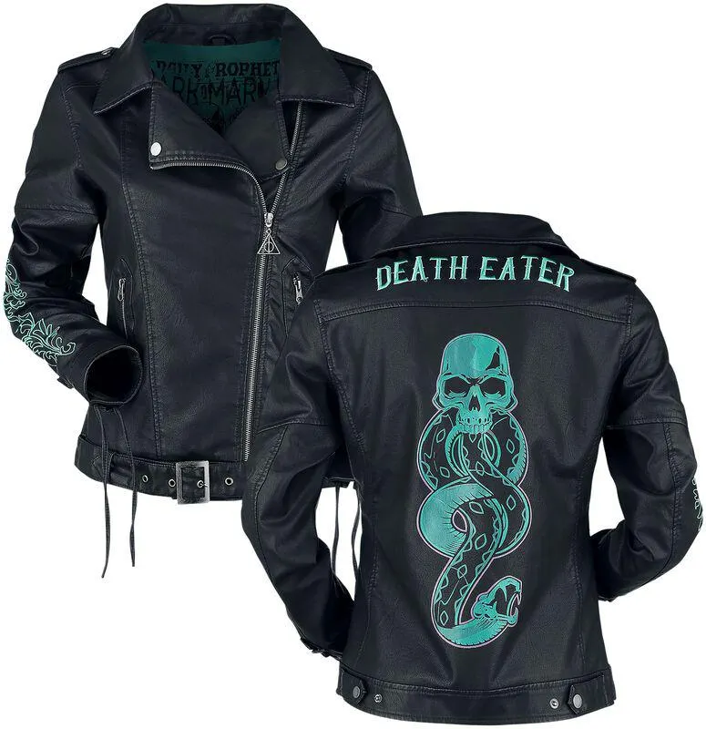 Death Eater | Giacca in similpelle | nero/verde | Harry Potter