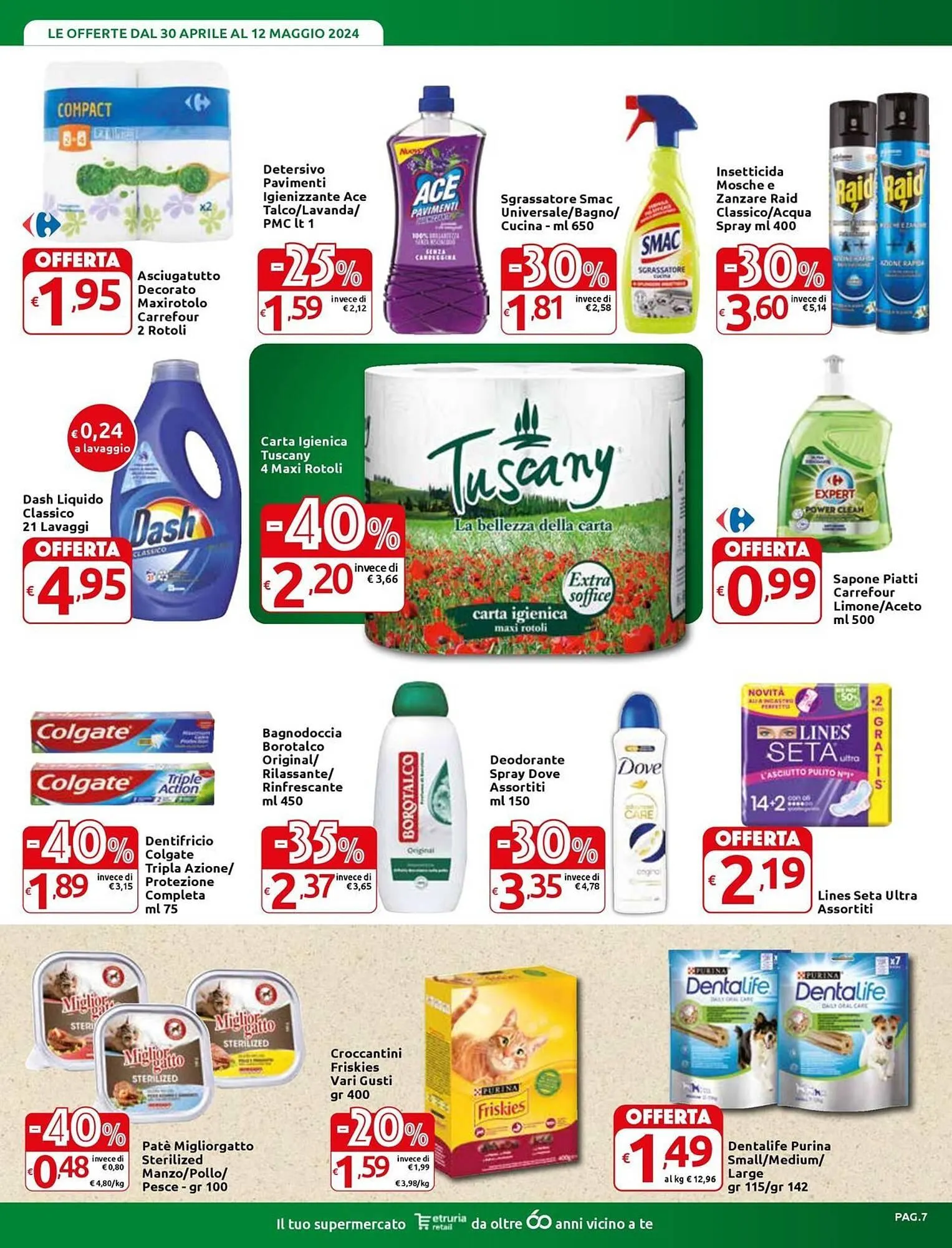 Volantino Carrefour Express da 30 aprile a 12 maggio di 2024 - Pagina del volantino 7