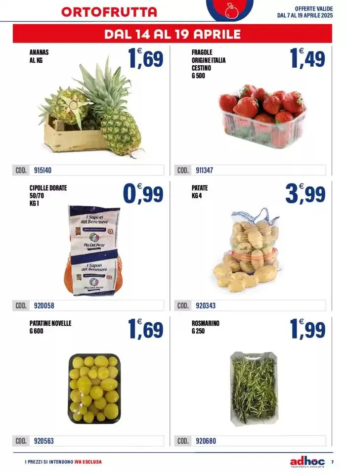 Buona pasqua da 7 aprile a 19 aprile di 2025 - Pagina del volantino 7