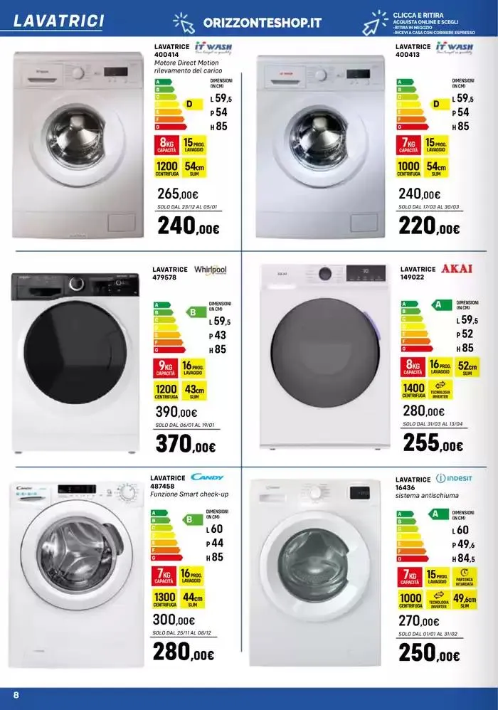 Elettrodomestici Catalogo 2025 da 19 novembre a 1 dicembre di 2025 - Pagina del volantino 29