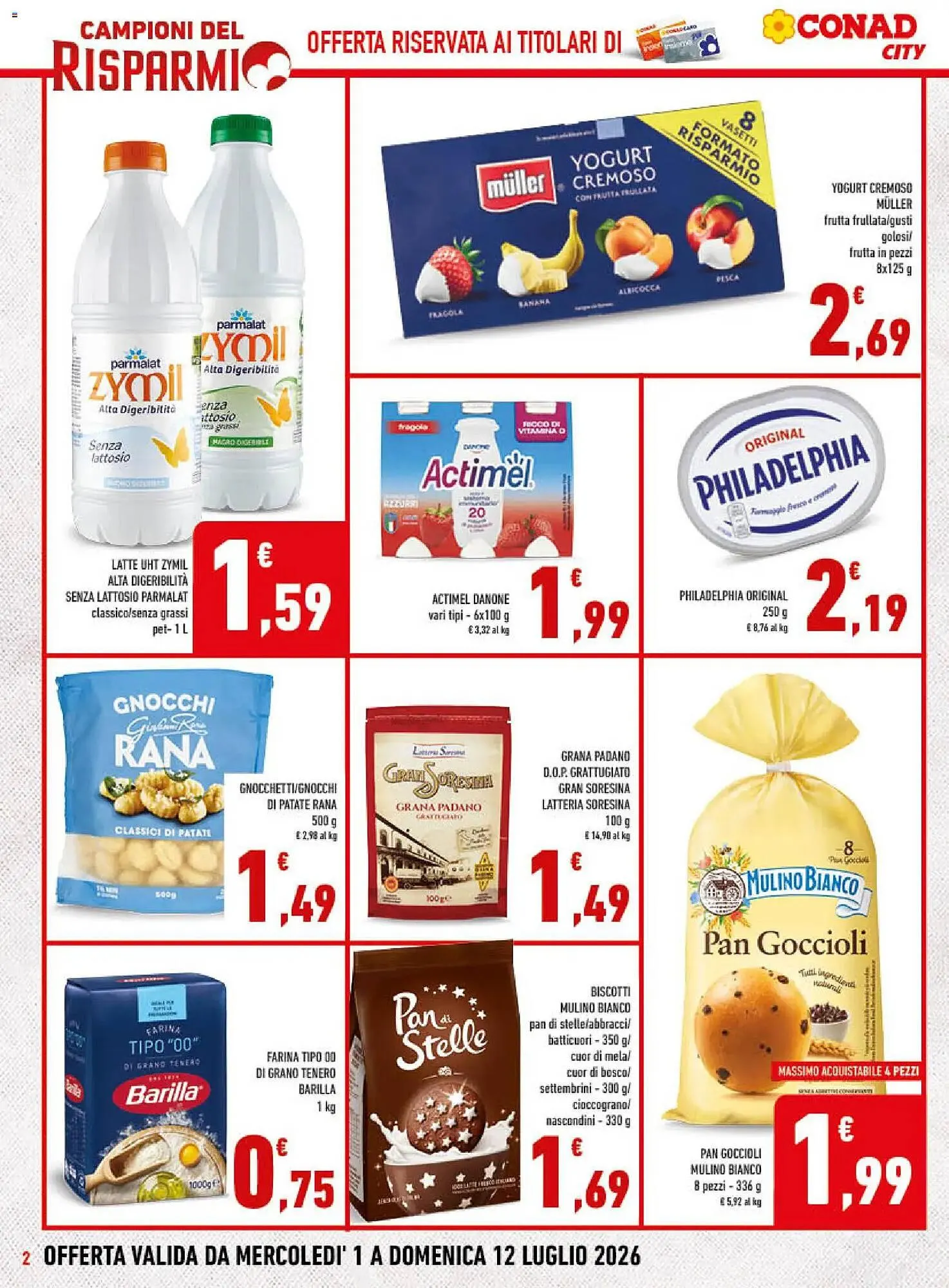 Volantino Conad da 1 luglio a 12 luglio di 2026 - Pagina del volantino 2