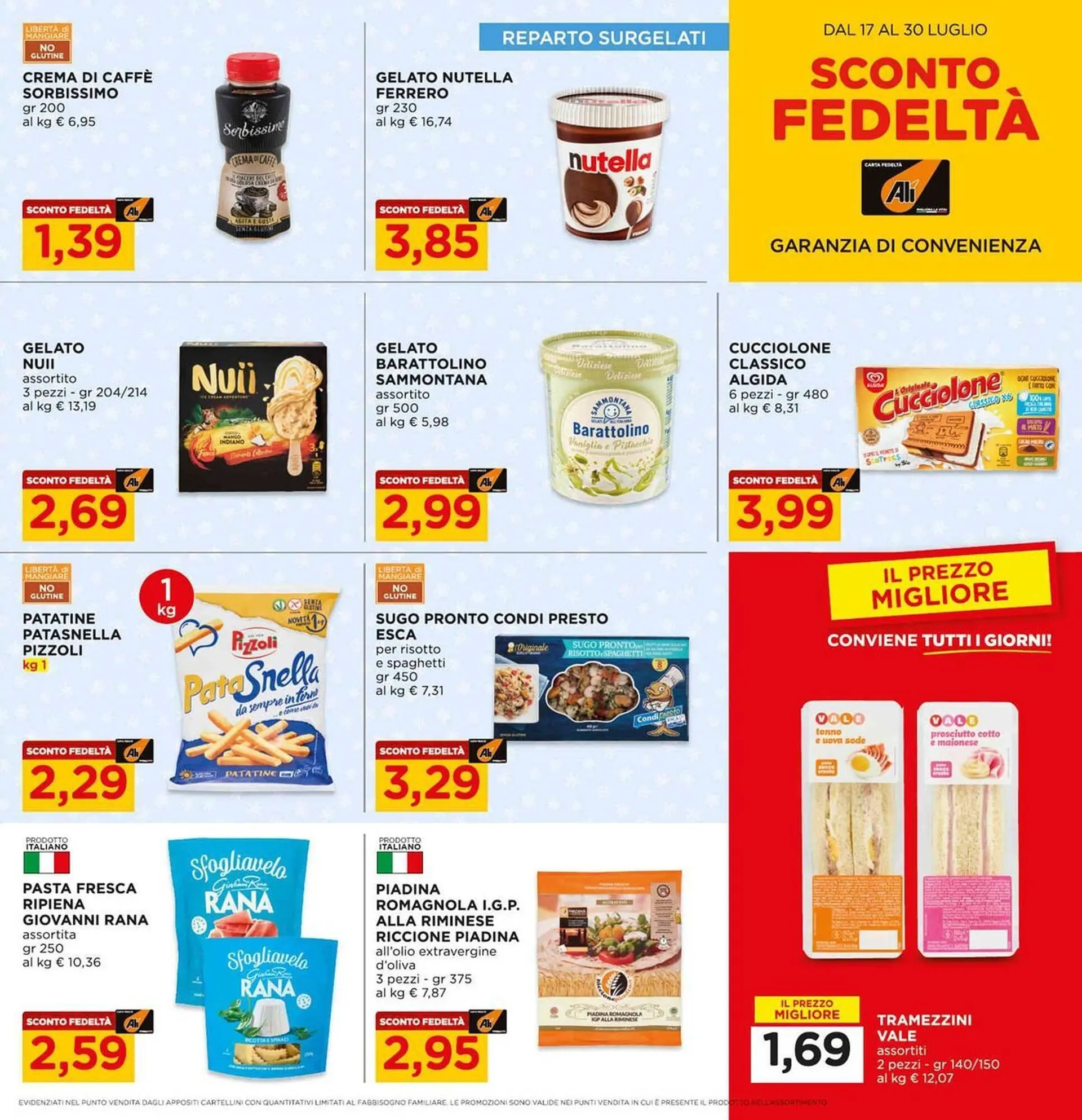 Volantino Alì Supermercati da 17 luglio a 30 luglio di 2025 - Pagina del volantino 11