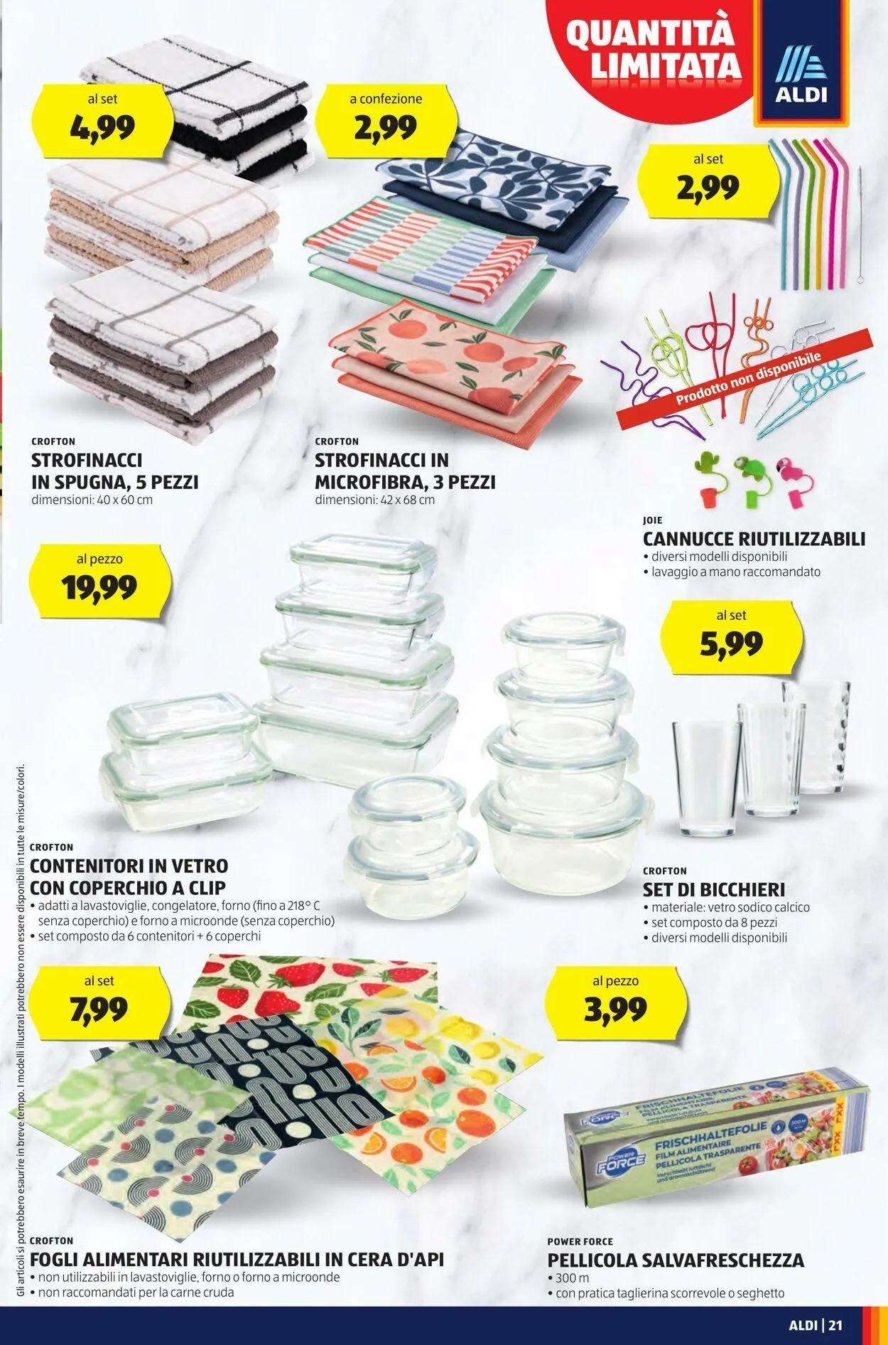 Aldi Volantino attuale da 14 luglio a 20 luglio di 2025 - Pagina del volantino 21