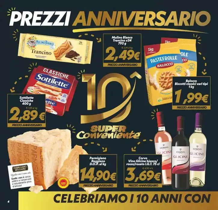 Anniversario festeggiamo insieme da 26 novembre a 5 dicembre di 2024 - Pagina del volantino 4