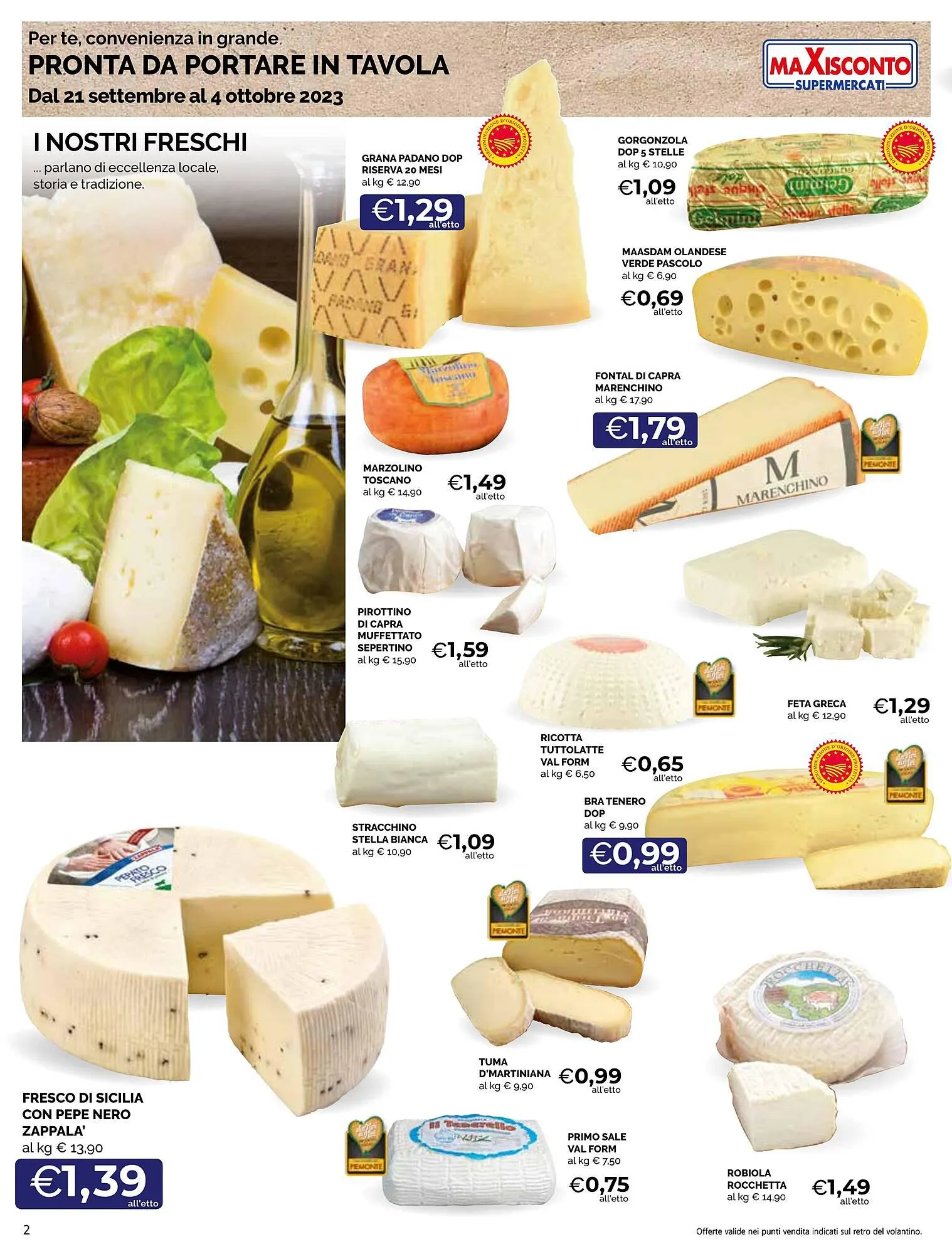Volantino Maxisconto da 21 settembre a 4 ottobre di 2023 - Pagina del volantino 2