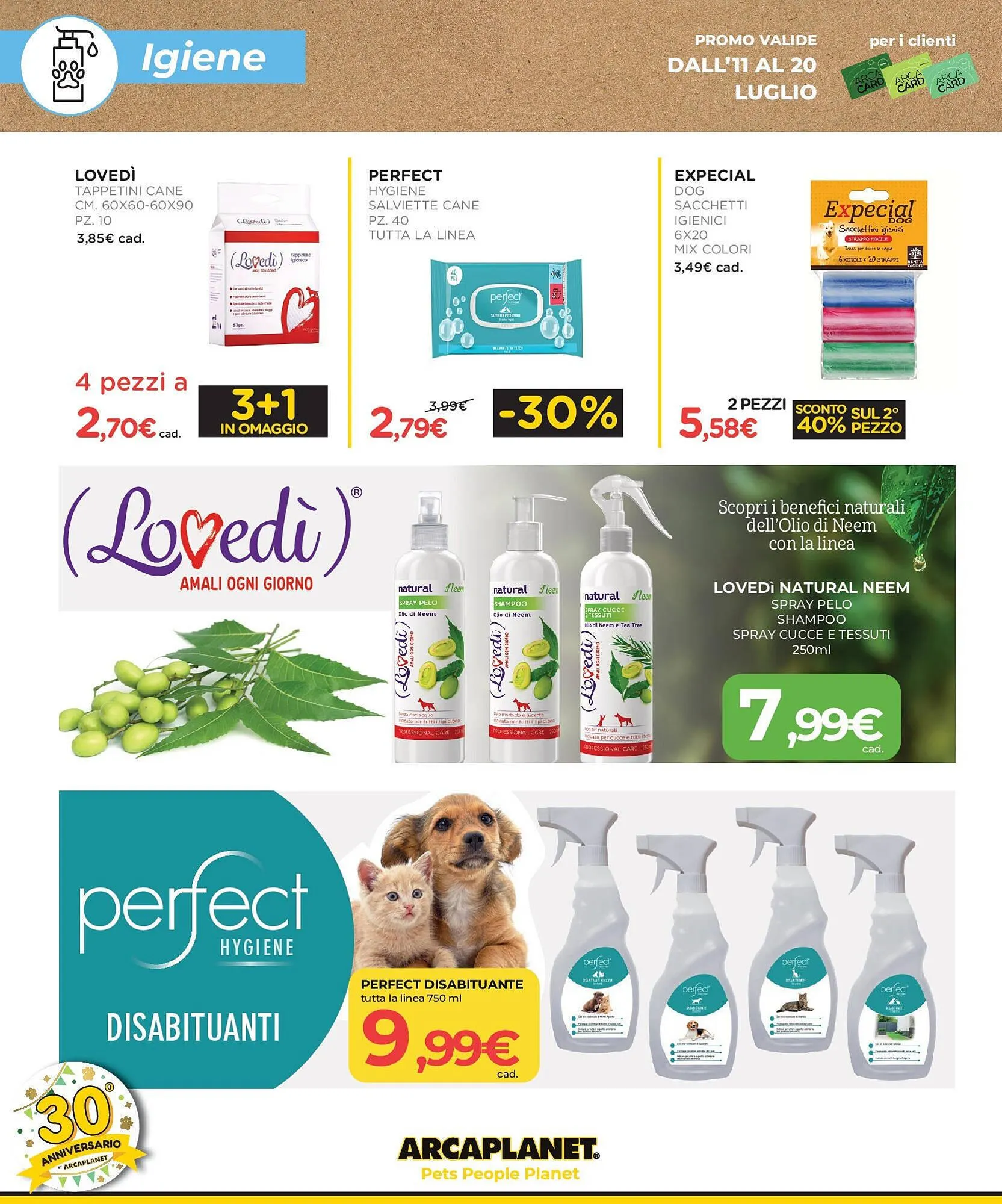 Volantino Arcaplanet da 13 luglio a 20 luglio di 2025 - Pagina del volantino 22
