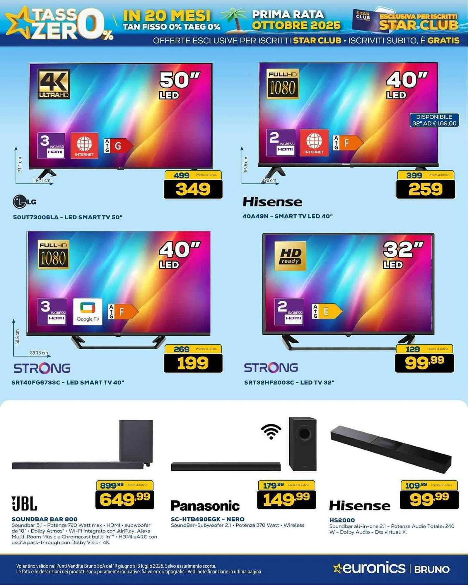 Volantino Euronics da 19 giugno a 3 luglio di 2025 - Pagina del volantino 33