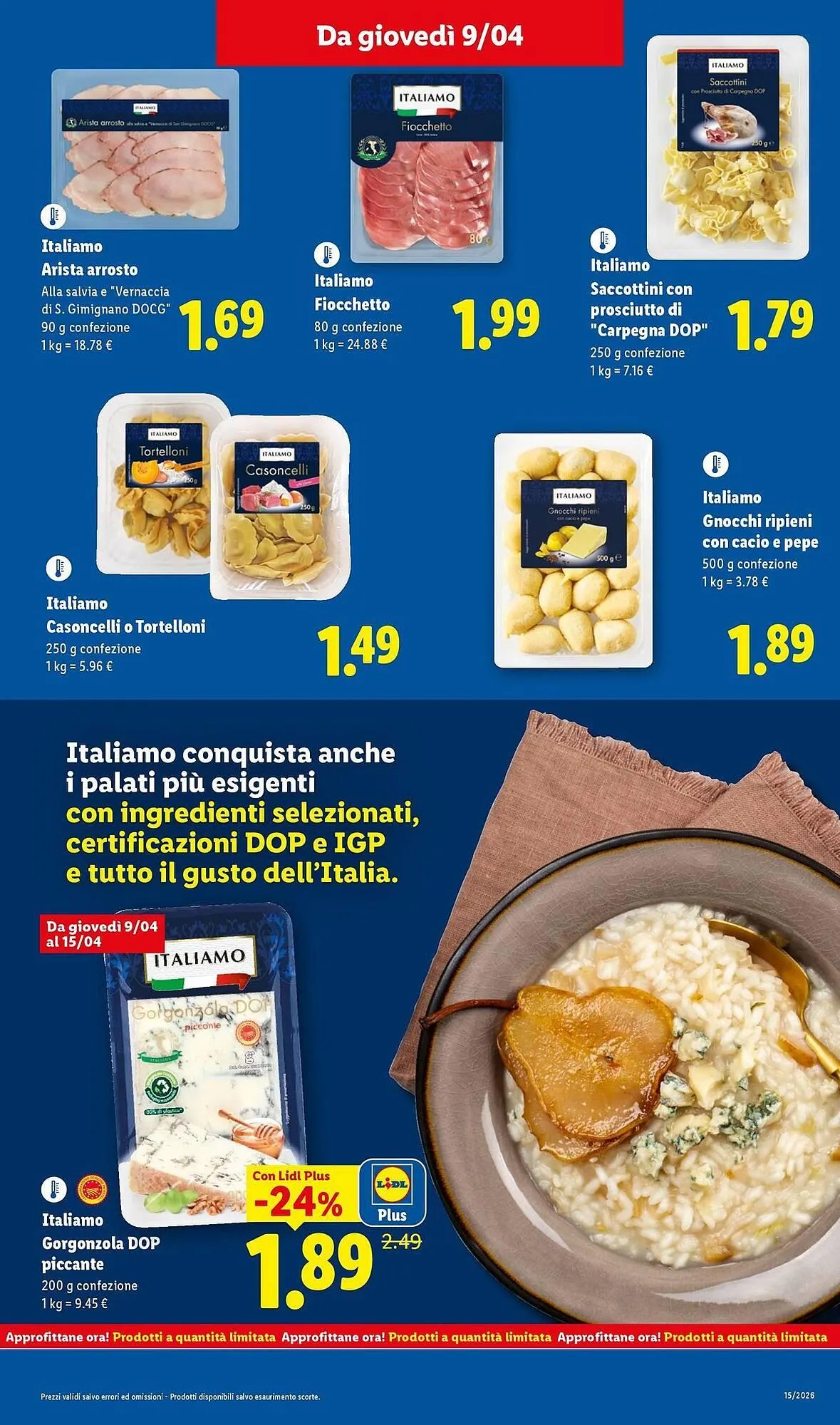 Volantino Lidl da 9 aprile a 15 aprile di 2026 - Pagina del volantino 13