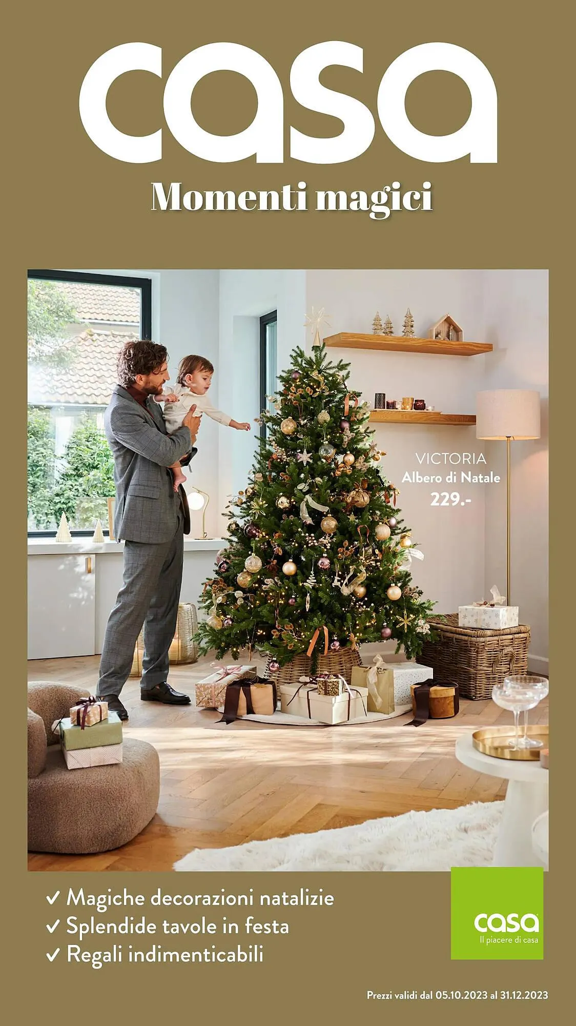 Volantino Casa da 5 ottobre a 31 dicembre di 2023 - Pagina del volantino 1