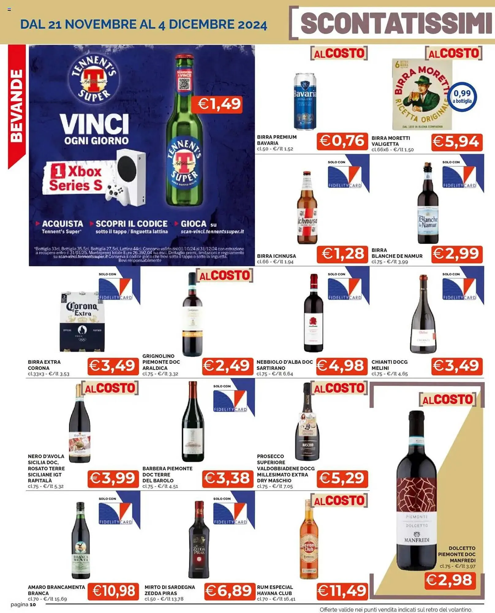 Volantino Mercatò da 21 novembre a 4 dicembre di 2024 - Pagina del volantino 10