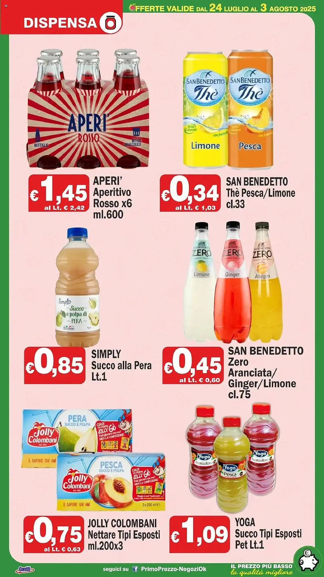 Volantino Primo Prezzo da 24 luglio a 3 agosto di 2025 - Pagina del volantino 11
