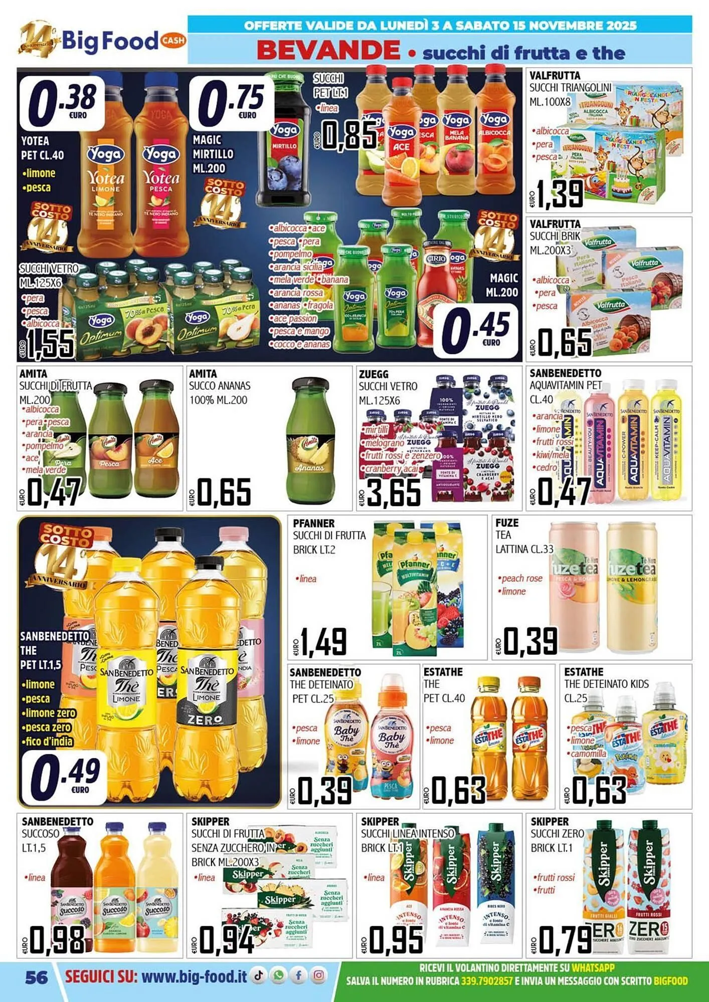 Volantino Big Food da 3 novembre a 15 novembre di 2025 - Pagina del volantino 56