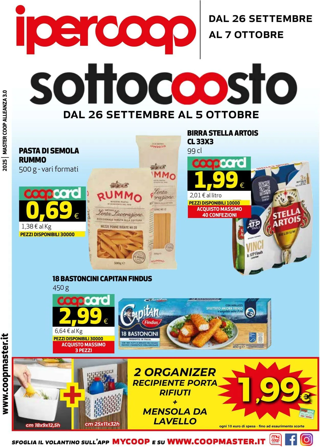 Coop Volantino attuale da 26 settembre a 7 ottobre di 2025 - Pagina del volantino 1