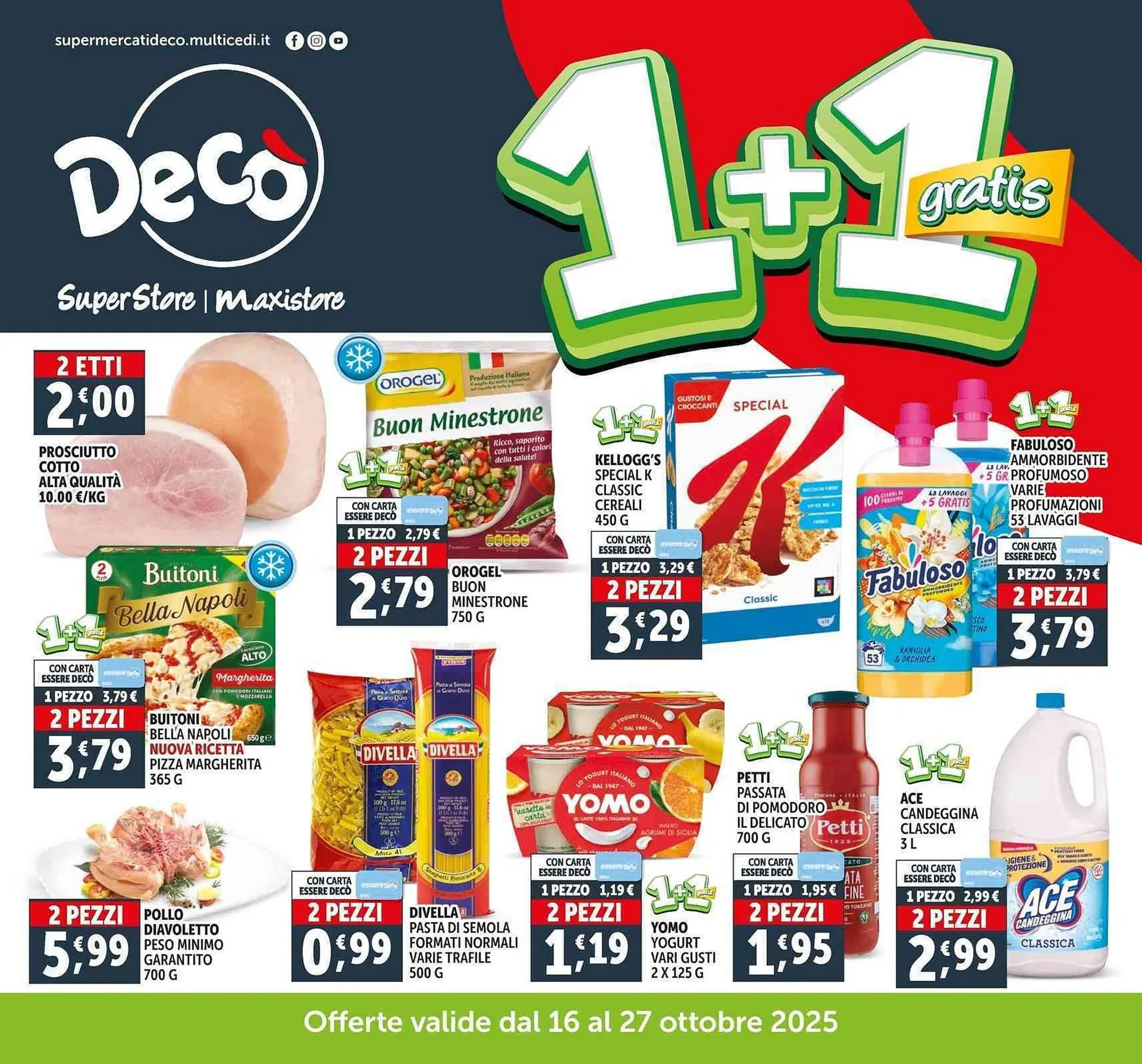 Volantino Deco Maxistore da 16 ottobre a 27 ottobre di 2025 - Pagina del volantino 1