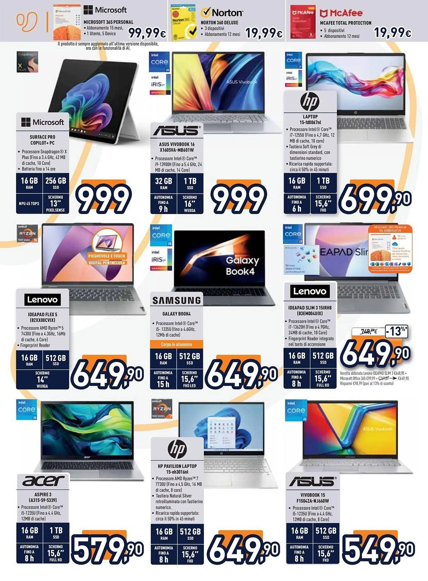 Volantino Unieuro da 14 febbraio a 28 febbraio di 2025 - Pagina del volantino 10