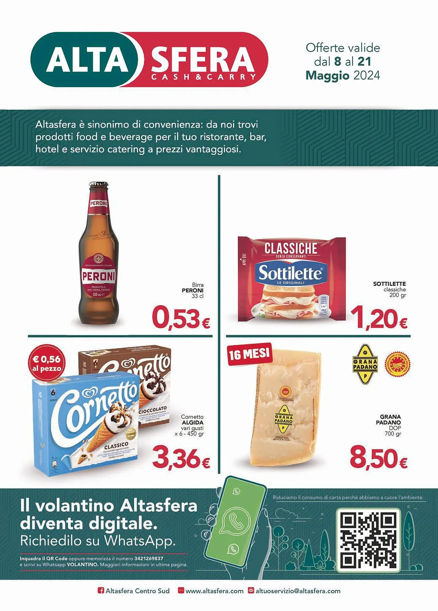 Volantino Altasfera da 8 maggio a 21 maggio di 2024 - Pagina del volantino 1