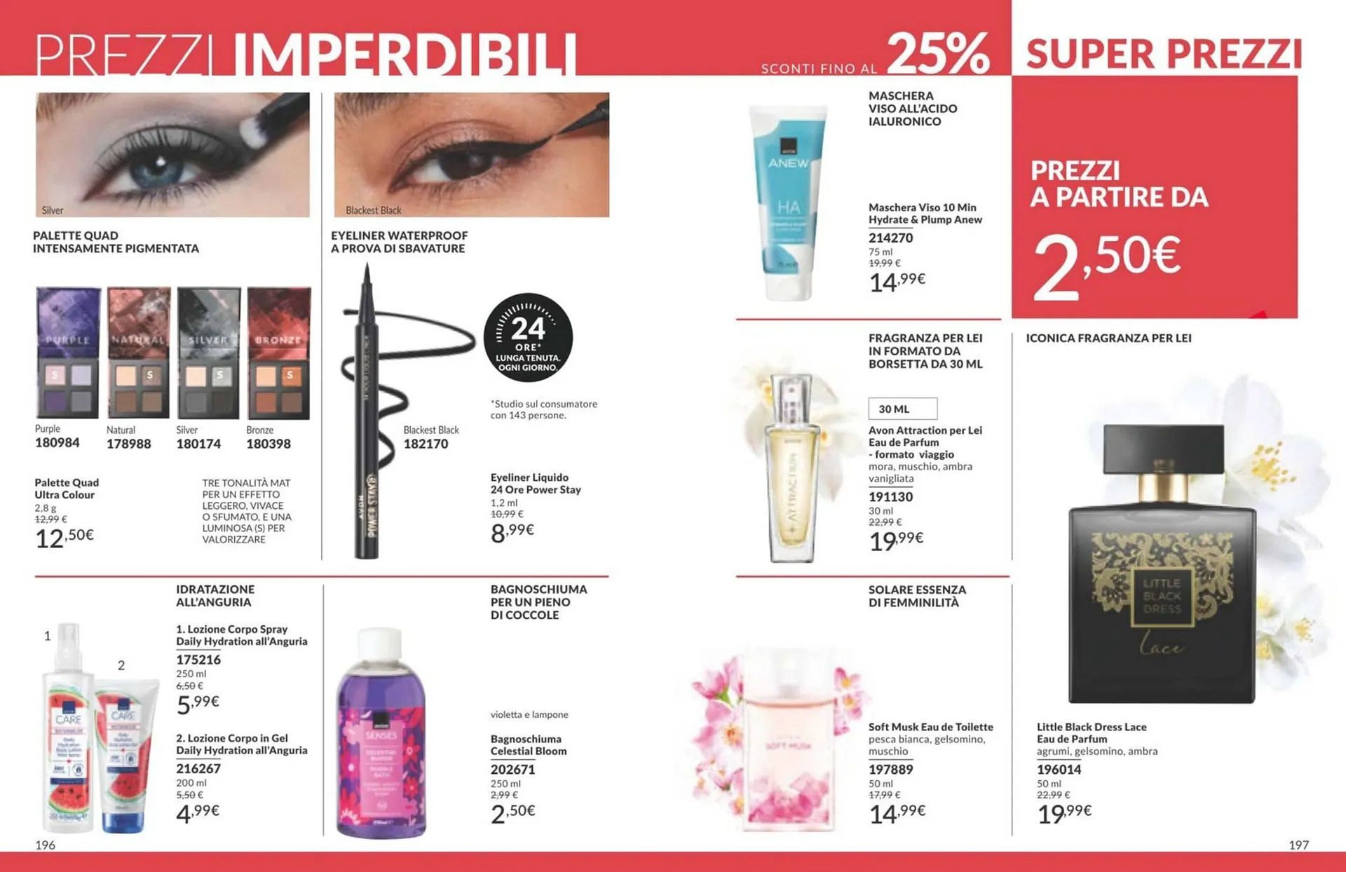 Volantino Avon da 1 agosto a 31 agosto di 2025 - Pagina del volantino 99