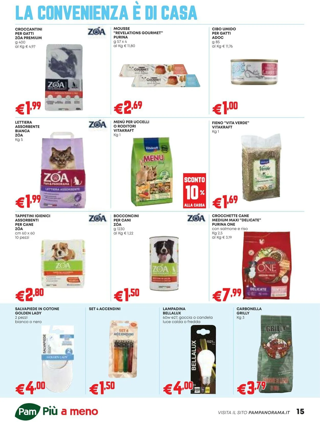 Pam Panorama Volantino attuale da 14 agosto a 28 agosto di 2025 - Pagina del volantino 15
