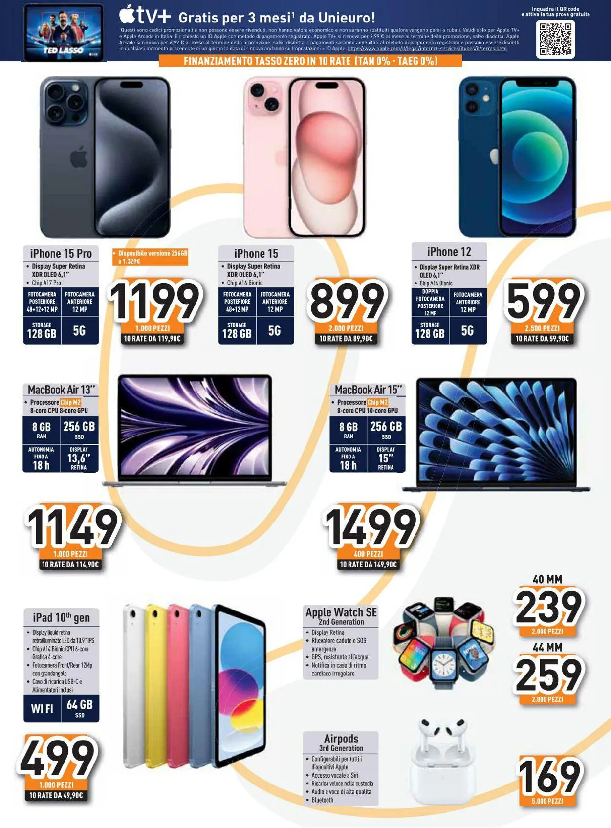 Unieuro - Black Friday 2023 da 16 novembre a 22 novembre di 2023 - Pagina del volantino 7