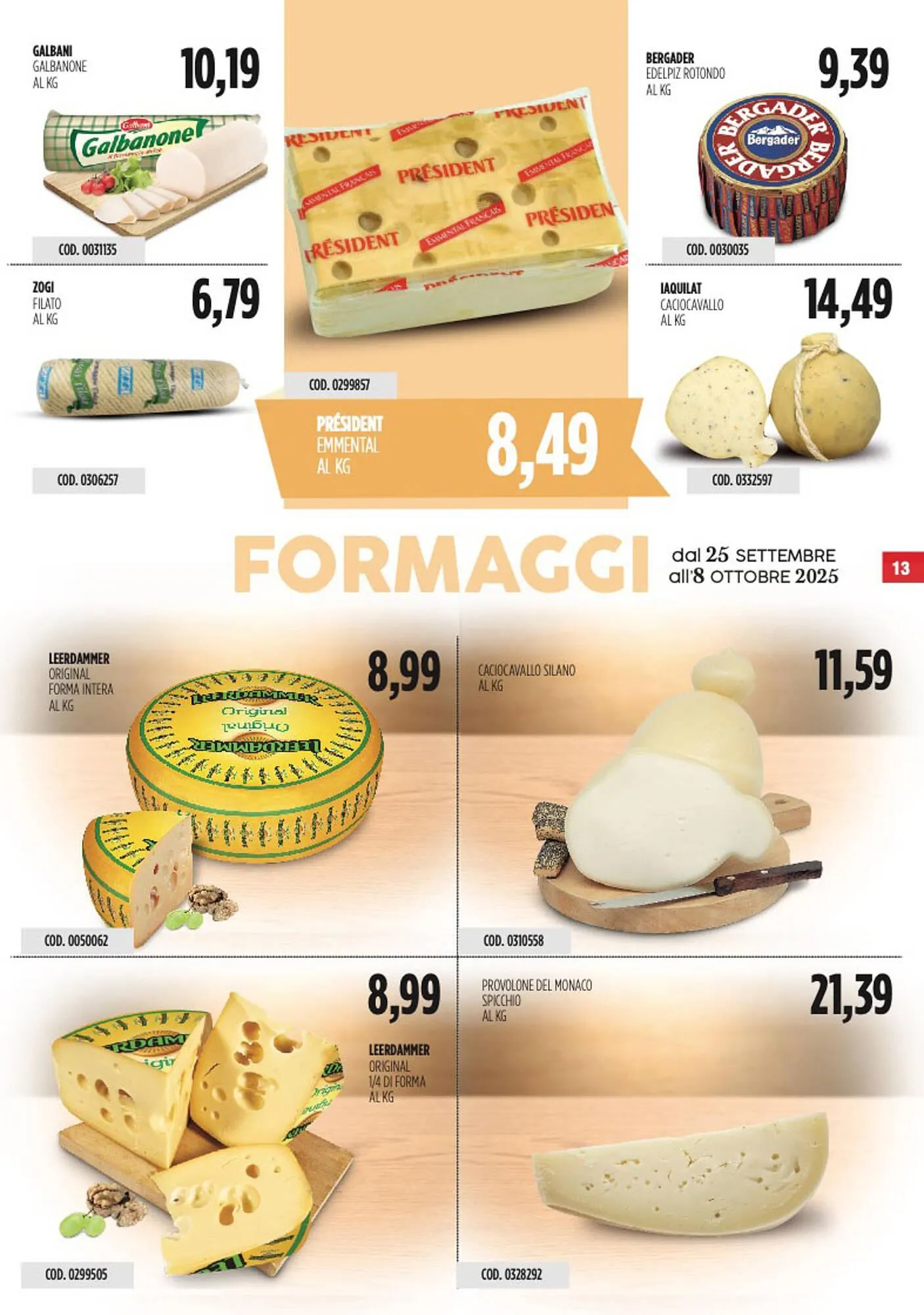 Volantino Carico Cash & Carry da 25 settembre a 8 ottobre di 2025 - Pagina del volantino 13