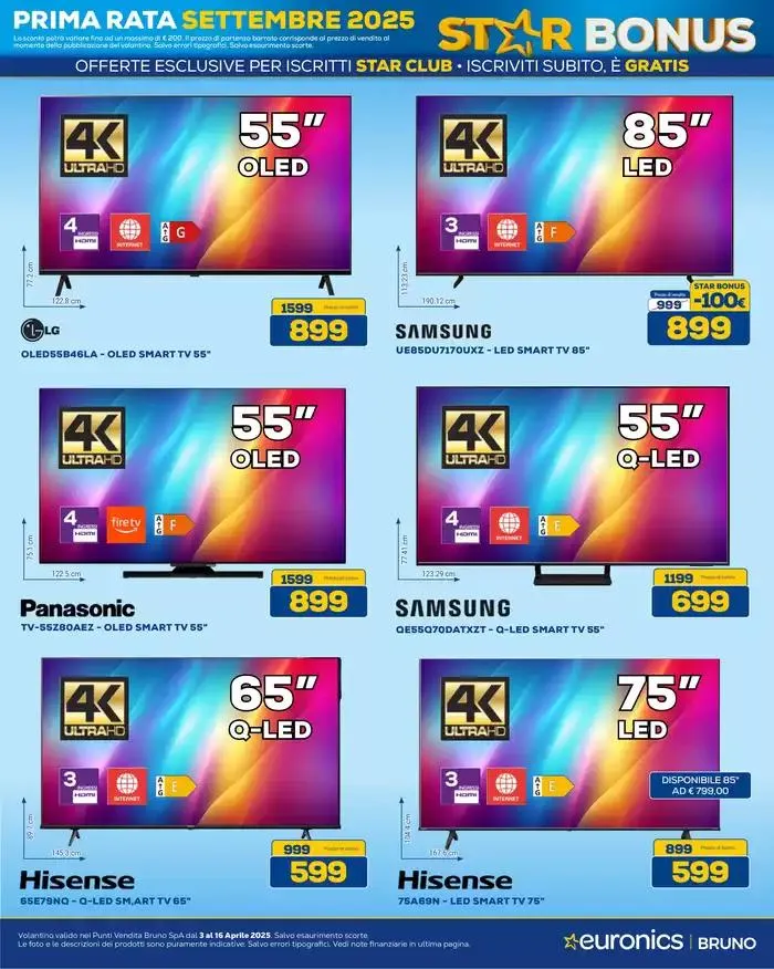 Star Bonus continua -200 euro da 3 aprile a 16 aprile di 2025 - Pagina del volantino 21