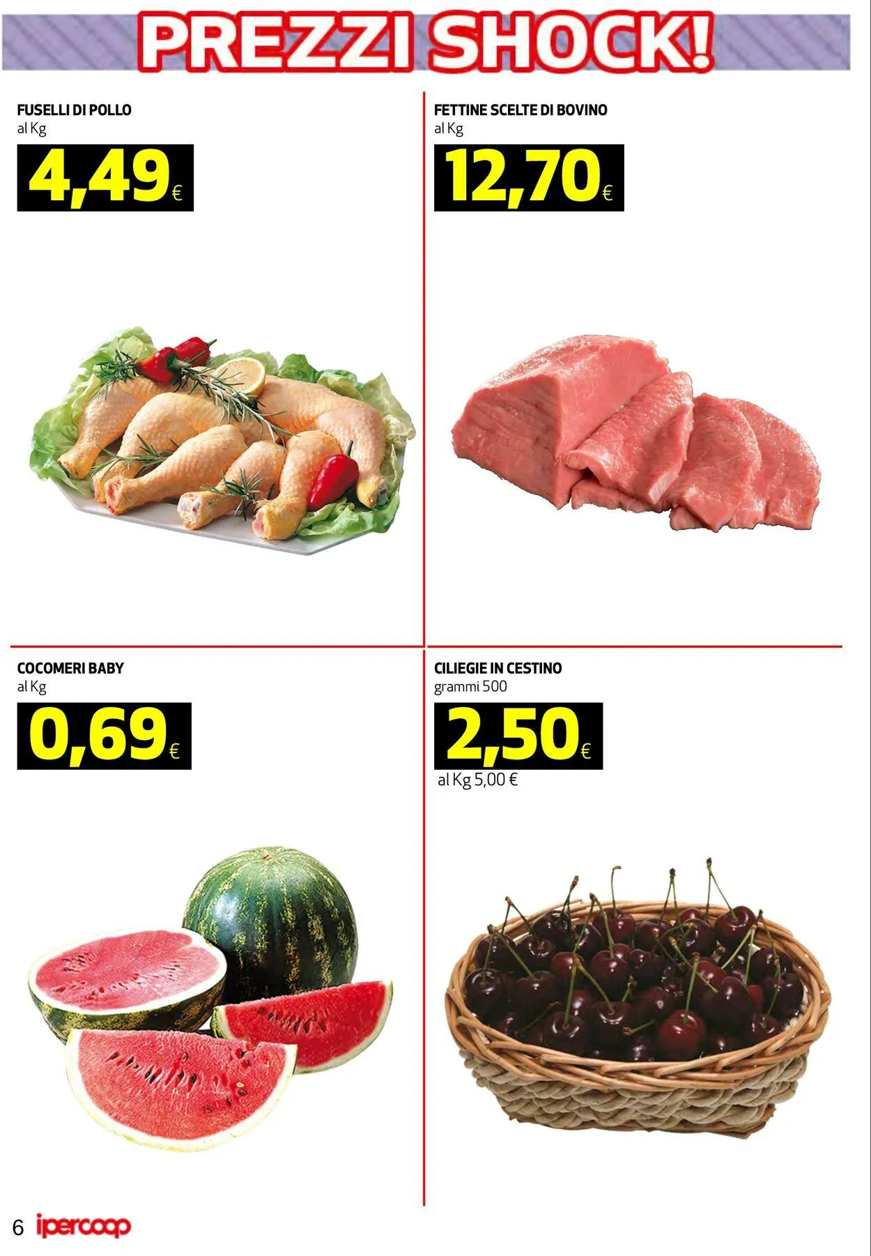 Coop Volantino attuale da 4 giugno a 12 giugno di 2025 - Pagina del volantino 6