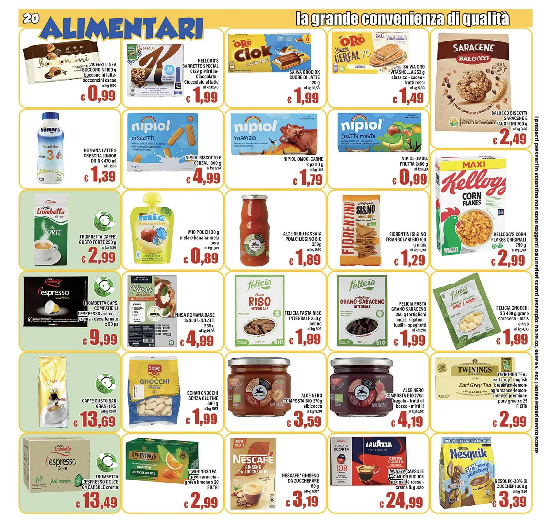Volantino Top Supermercati da 17 marzo a 26 marzo di 2026 - Pagina del volantino 20
