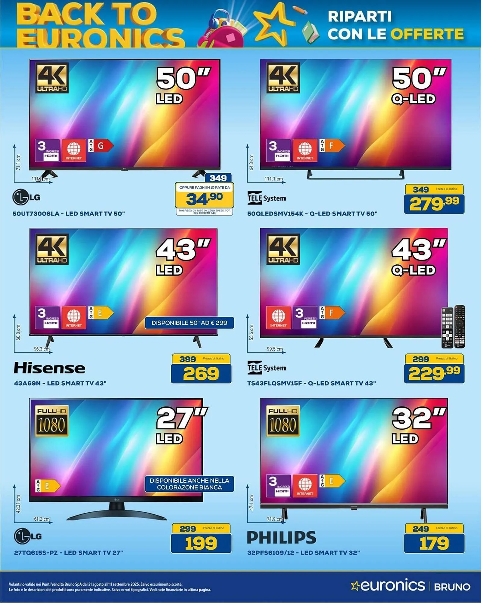 Volantino Euronics da 21 agosto a 11 settembre di 2025 - Pagina del volantino 22