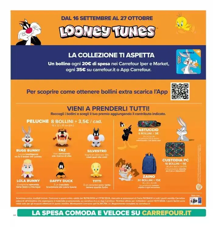 Sconti fino al 50% da 26 settembre a 10 ottobre di 2024 - Pagina del volantino 44