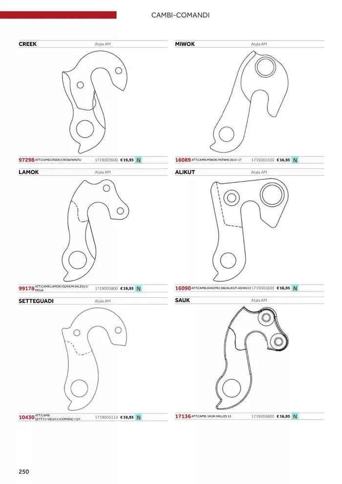 Catalogo ricambi ed accessori da 20 novembre a 31 dicembre di 2025 - Pagina del volantino 134