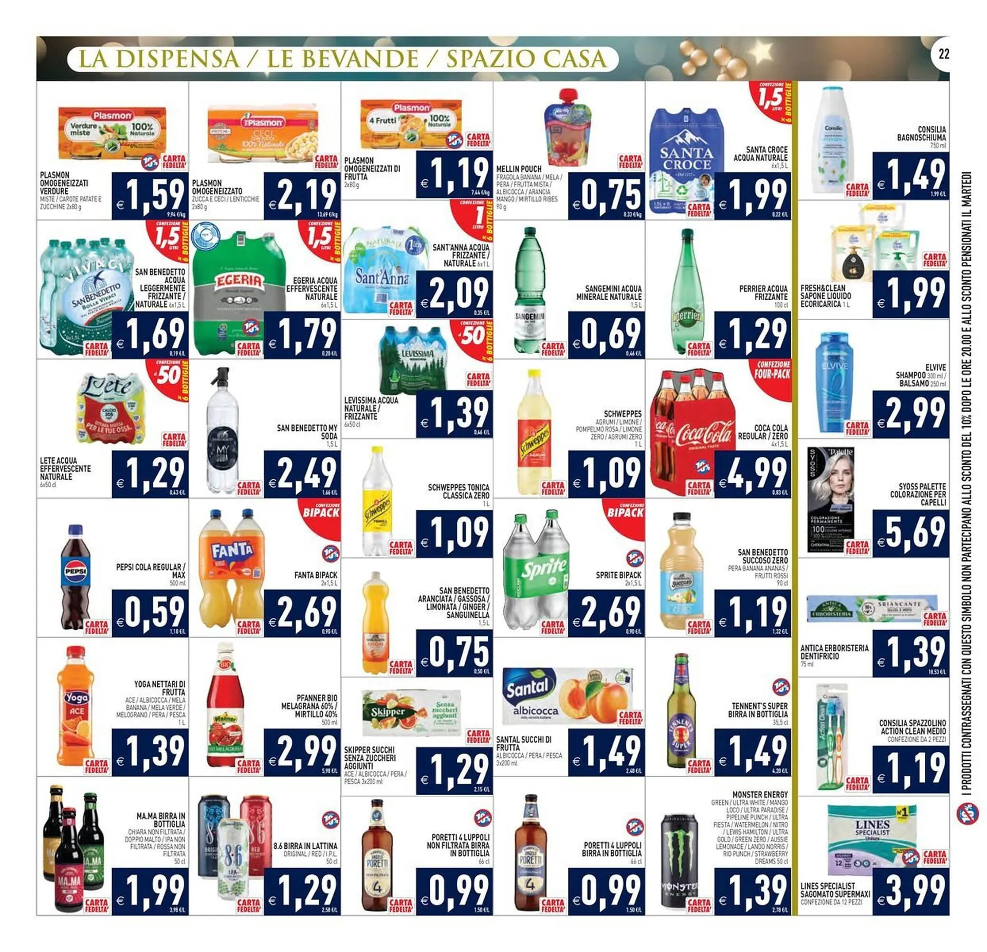 Volantino Pim Supermercati da 27 dicembre a 6 gennaio di 2026 - Pagina del volantino 22