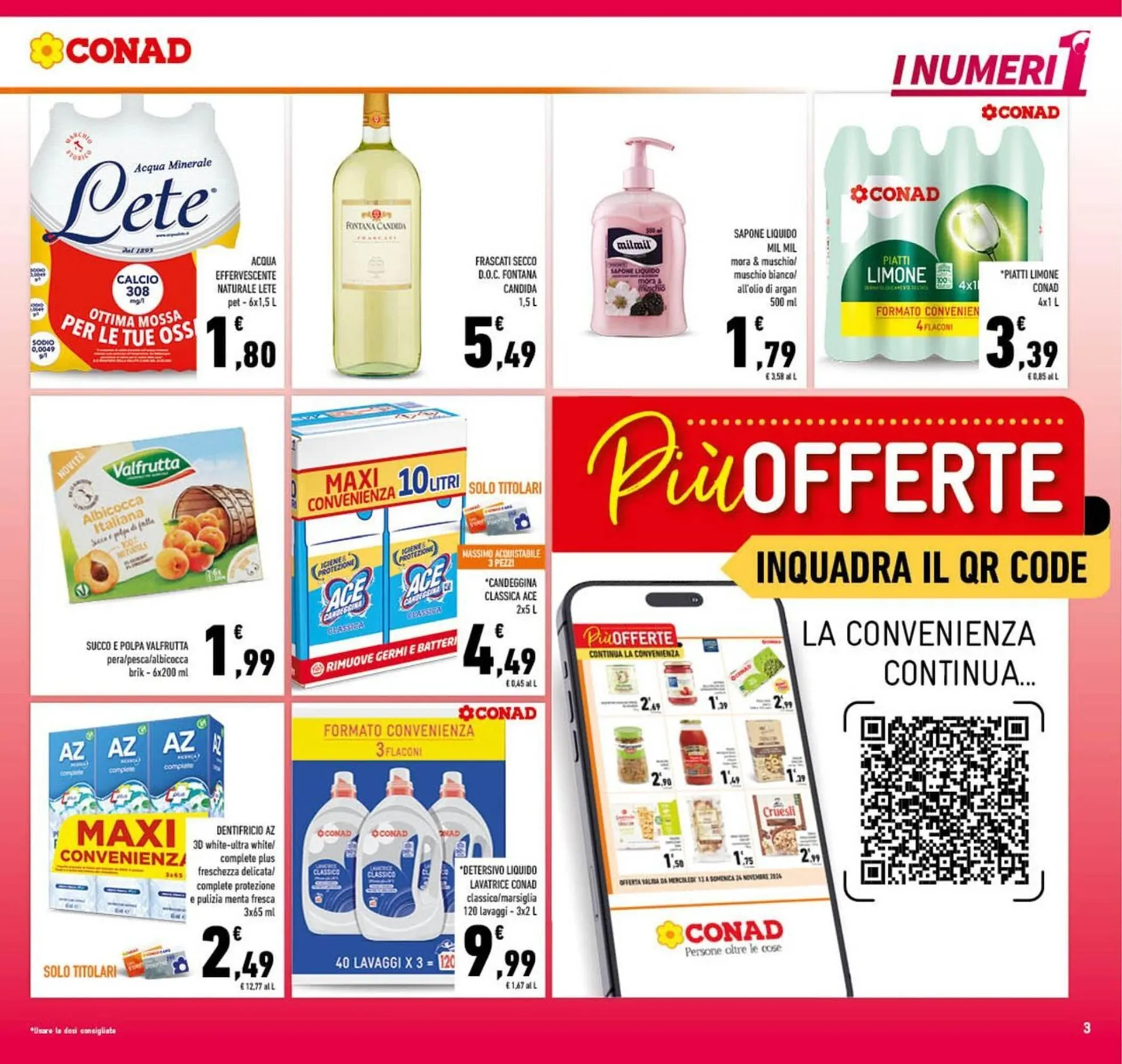Volantino Conad da 13 novembre a 24 novembre di 2024 - Pagina del volantino 3