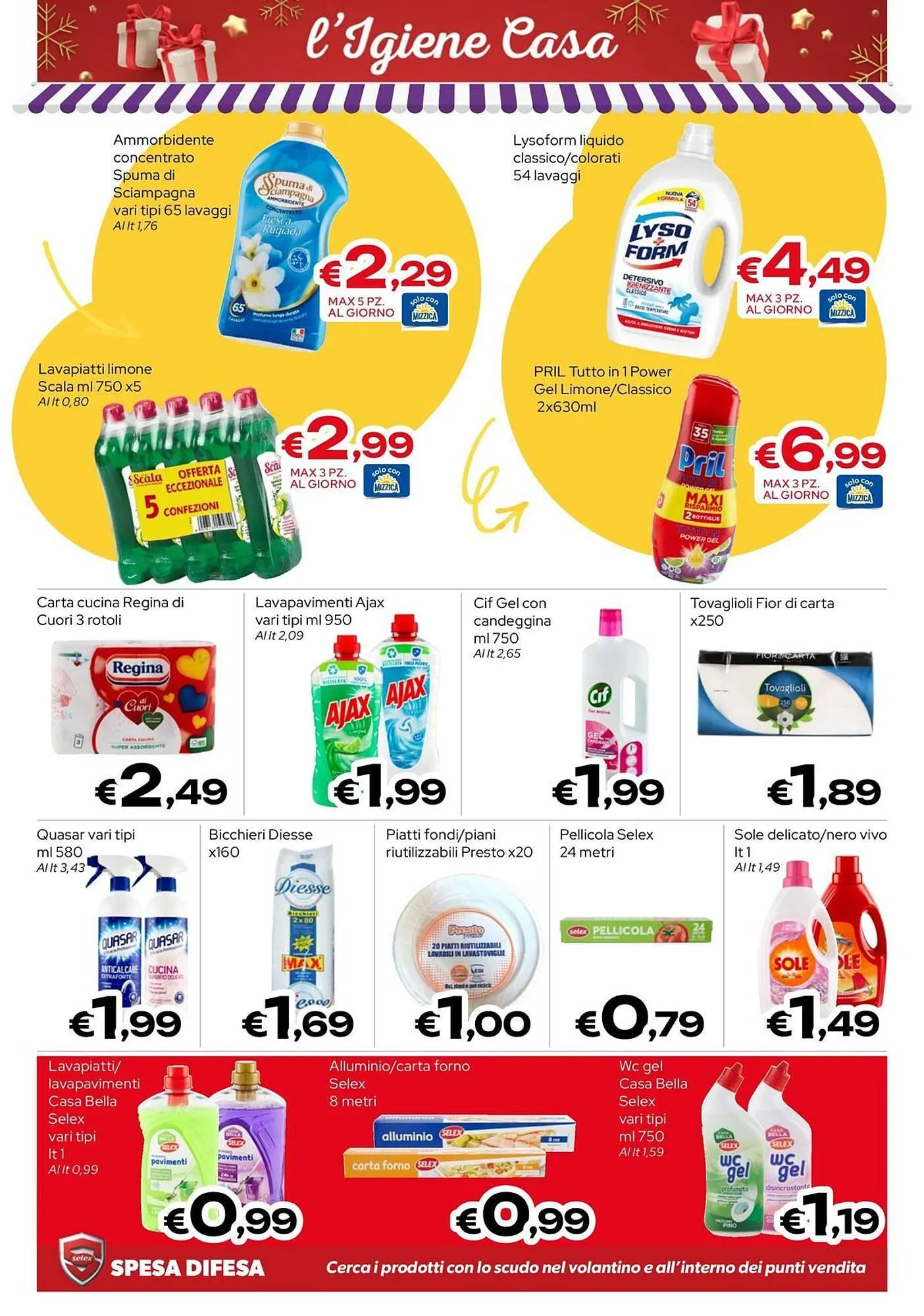 Volantino MAX Supermercati da 17 dicembre a 31 dicembre di 2025 - Pagina del volantino 19