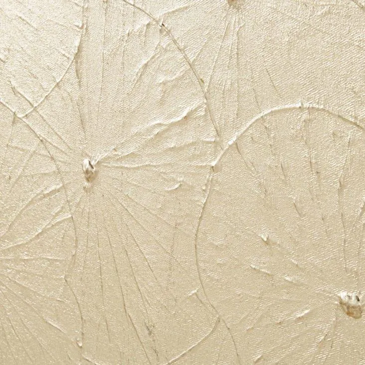 Tela astratta dorata 91x131 cm