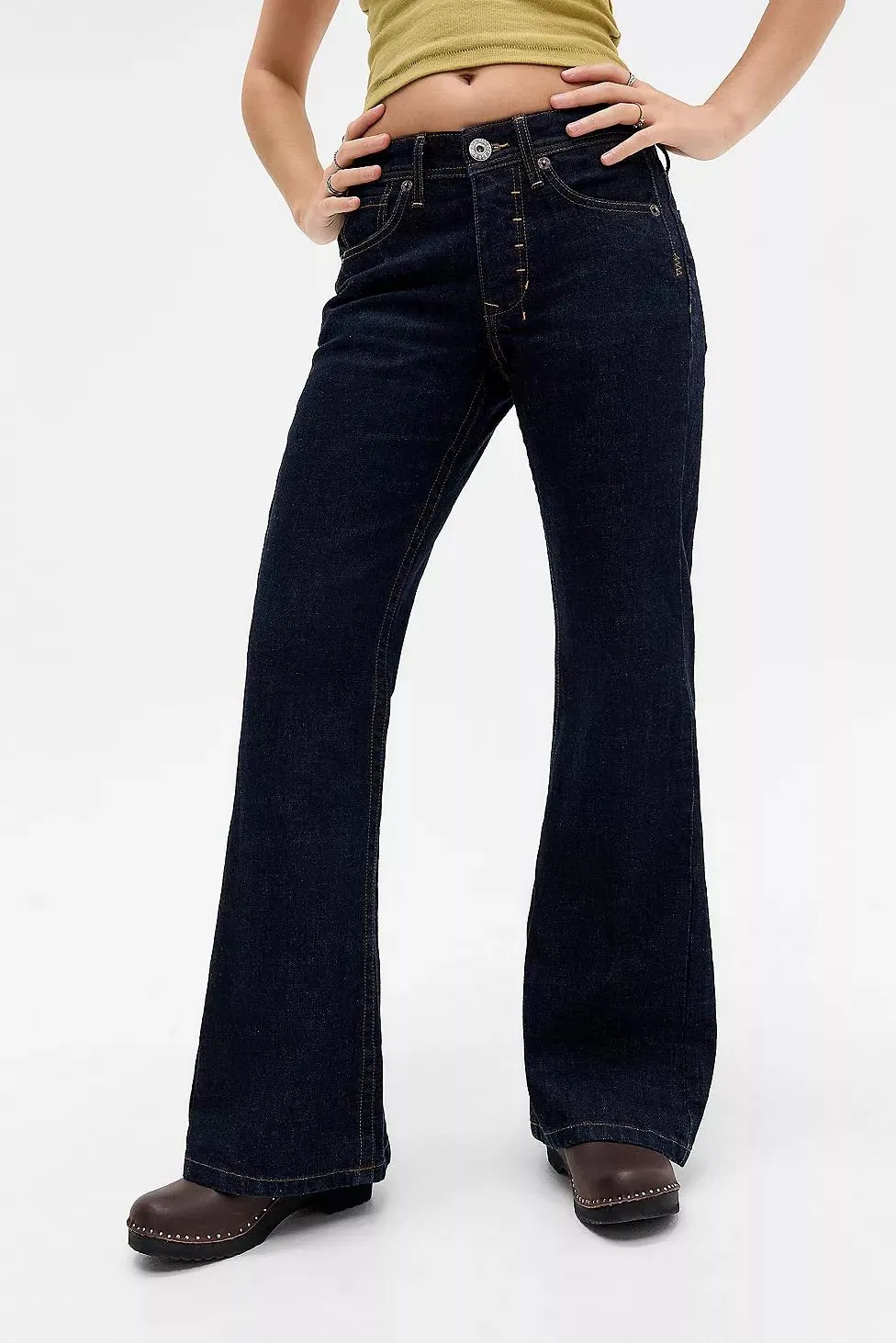 Jeans a zampa Teo BDG