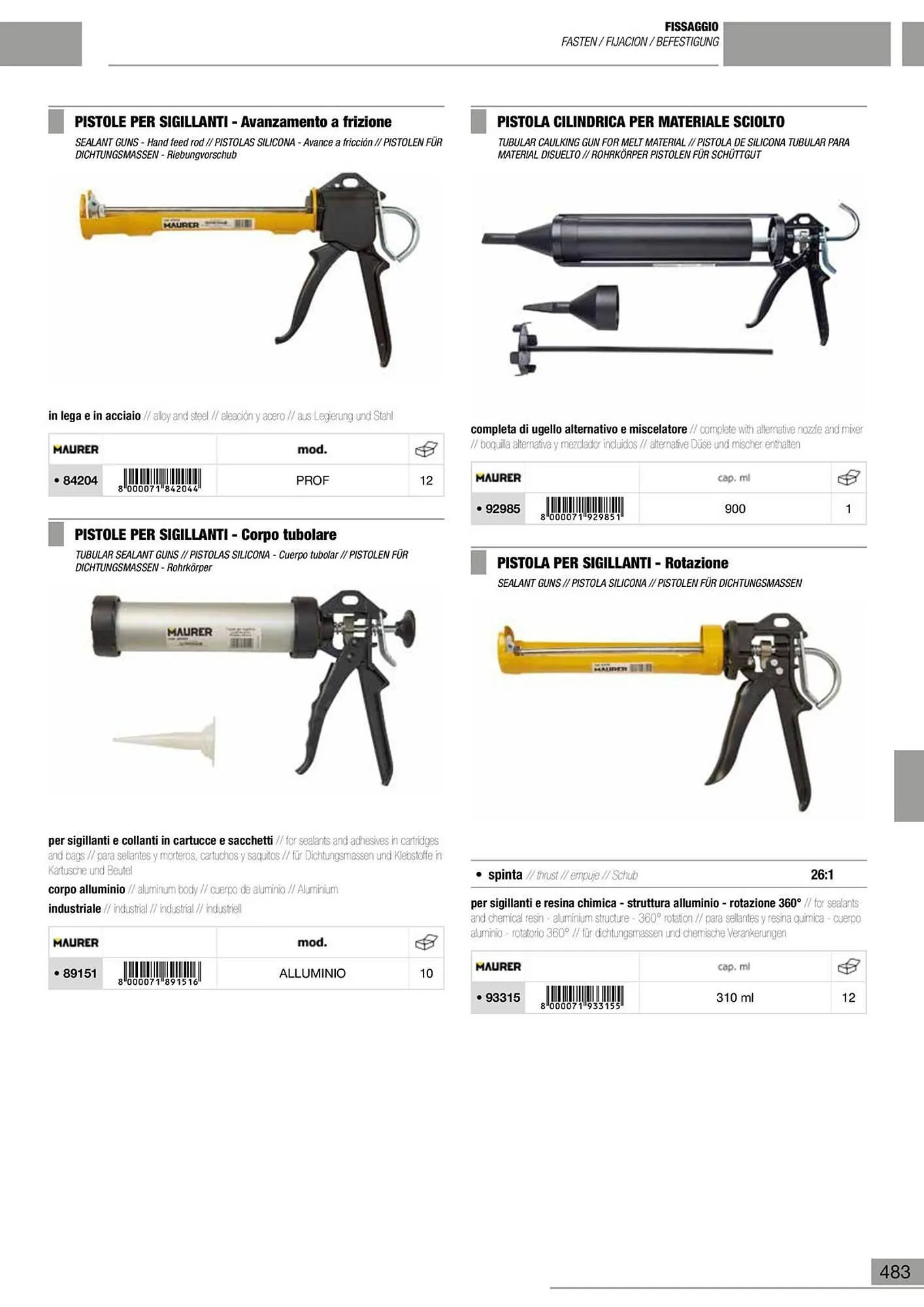 Volantino Maurer da 10 gennaio a 30 giugno di 2024 - Pagina del volantino 484