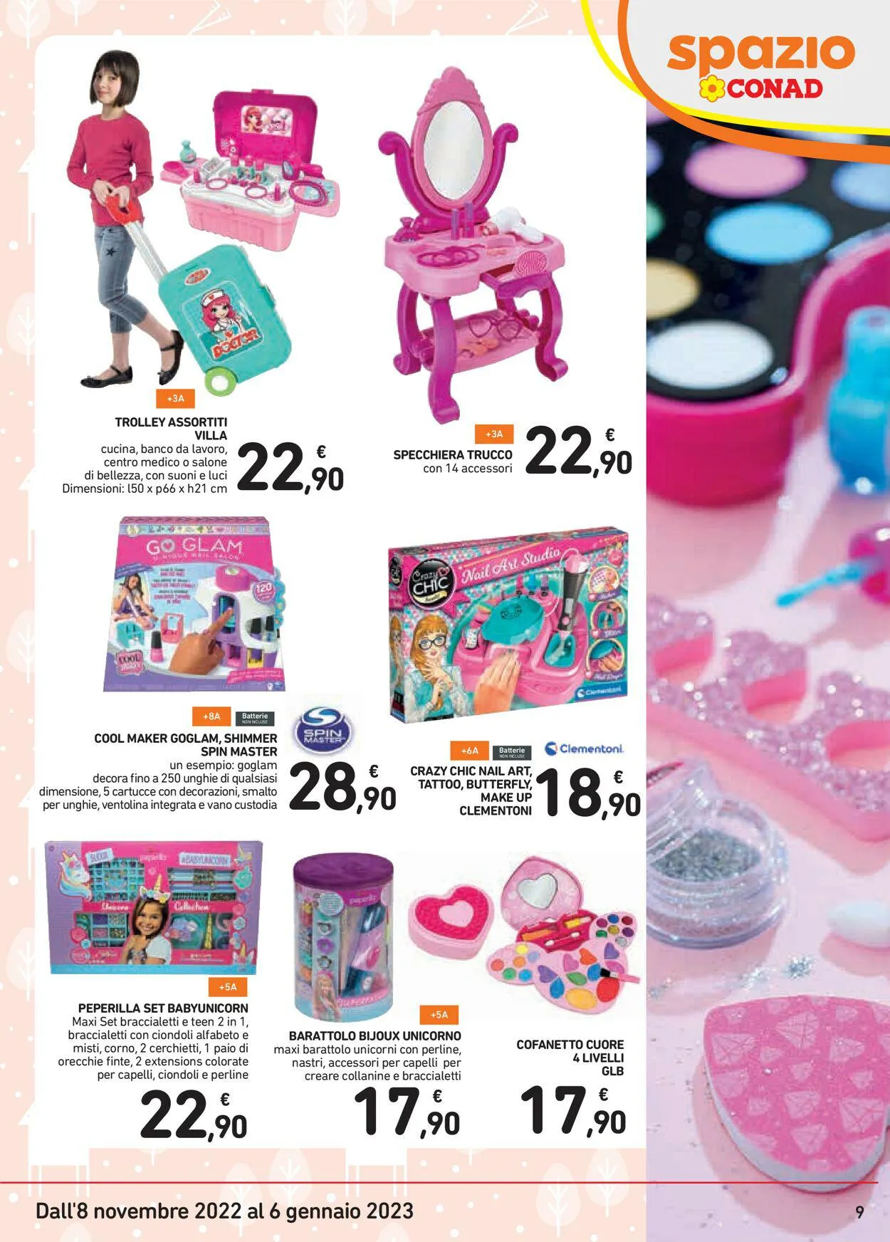 Conad Volantino attuale da 22 gennaio a 6 gennaio di 2025 - Pagina del volantino 9