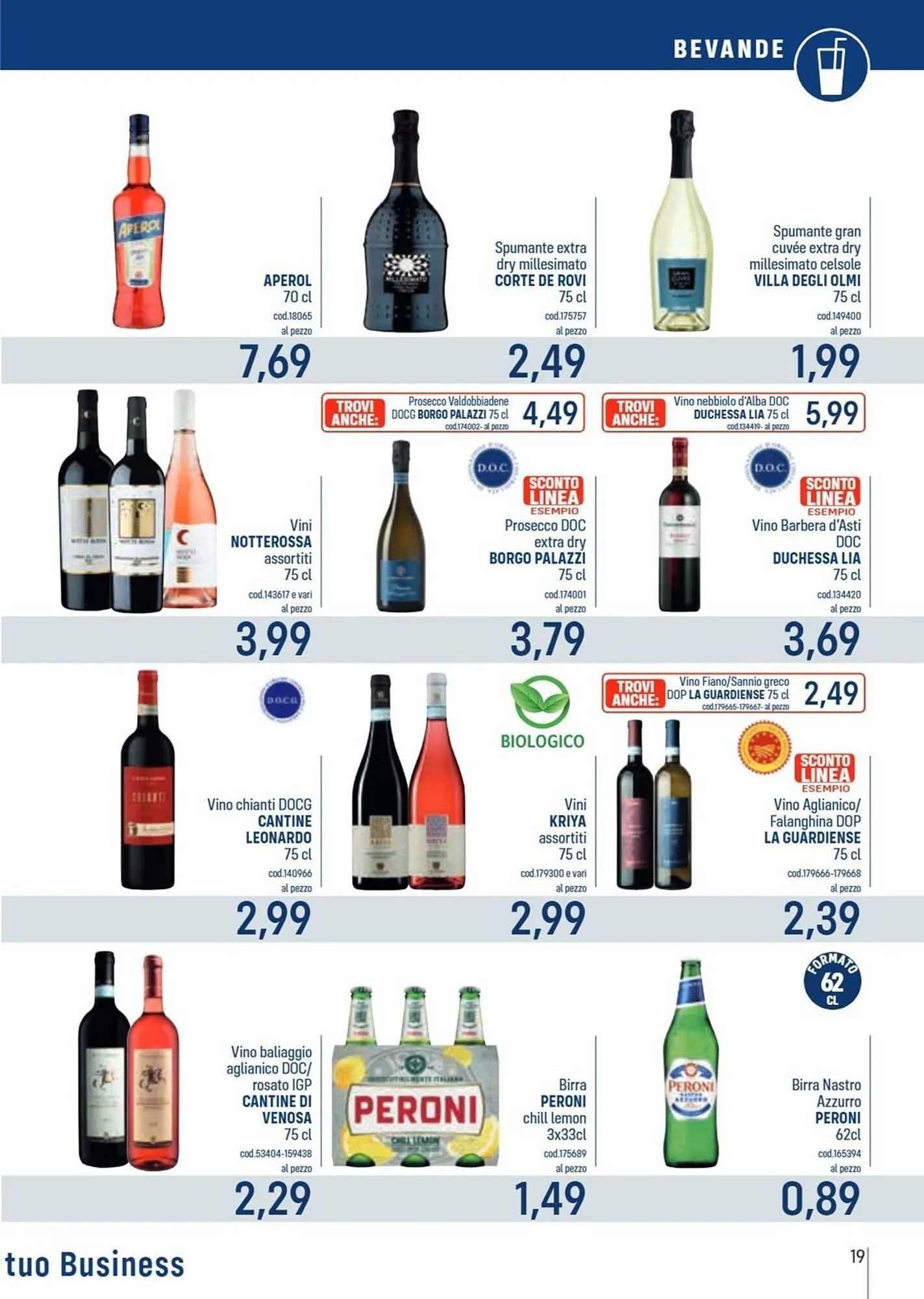 Volantino Talento Professional Store da 11 maggio a 24 maggio di 2026 - Pagina del volantino 19