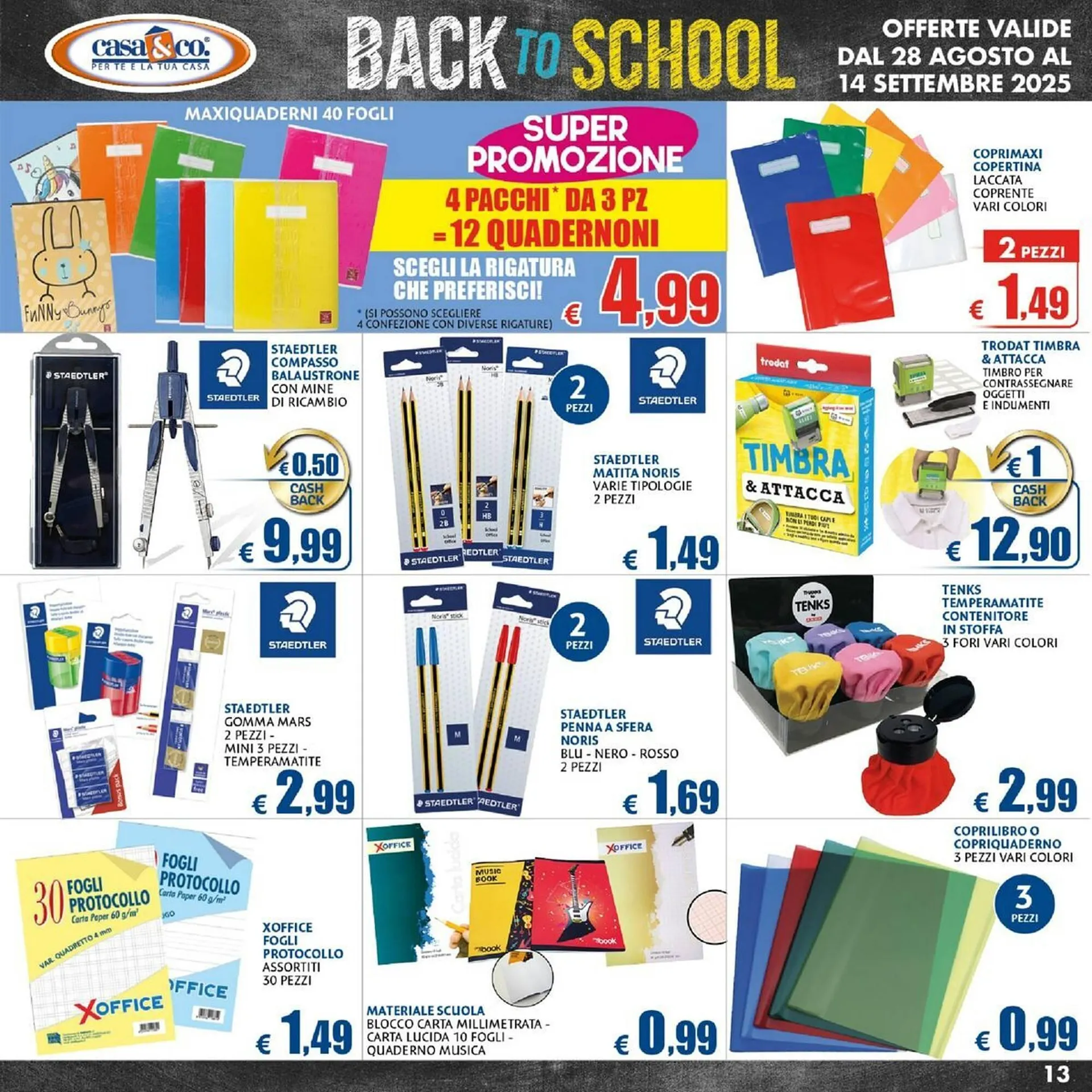 Volantino Casa & Co da 28 agosto a 14 settembre di 2025 - Pagina del volantino 13