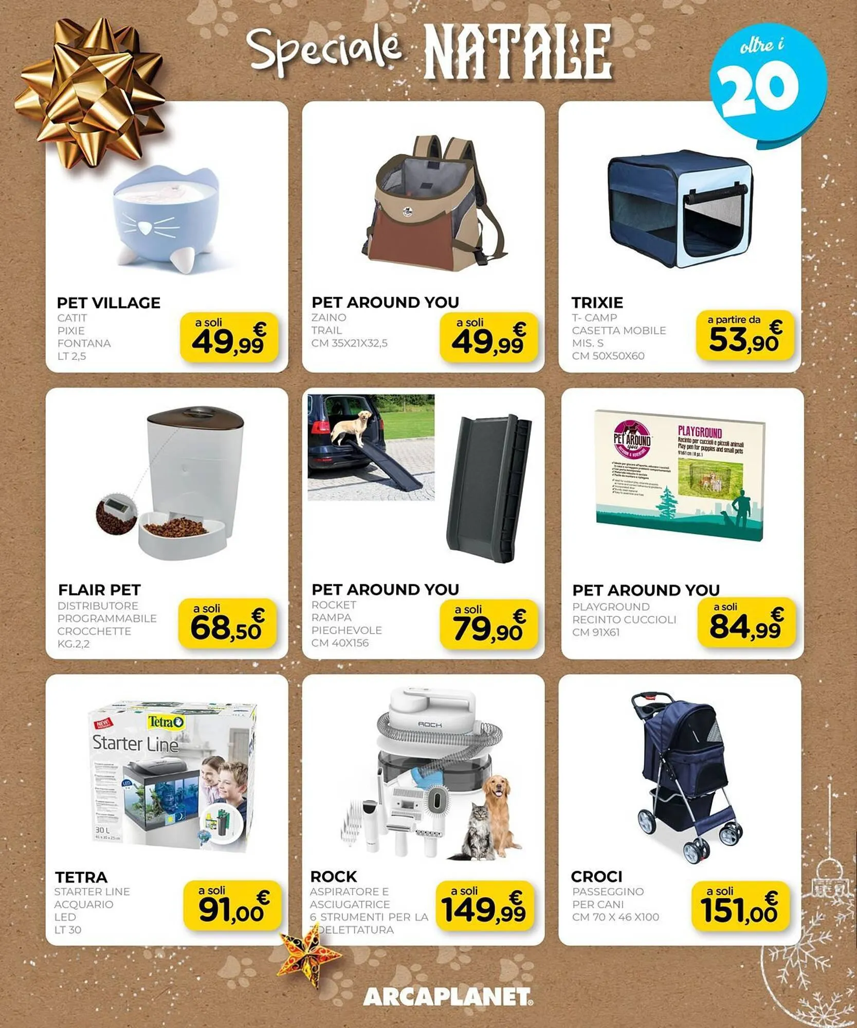 Volantino Arcaplanet da 4 dicembre a 17 dicembre di 2023 - Pagina del volantino 16
