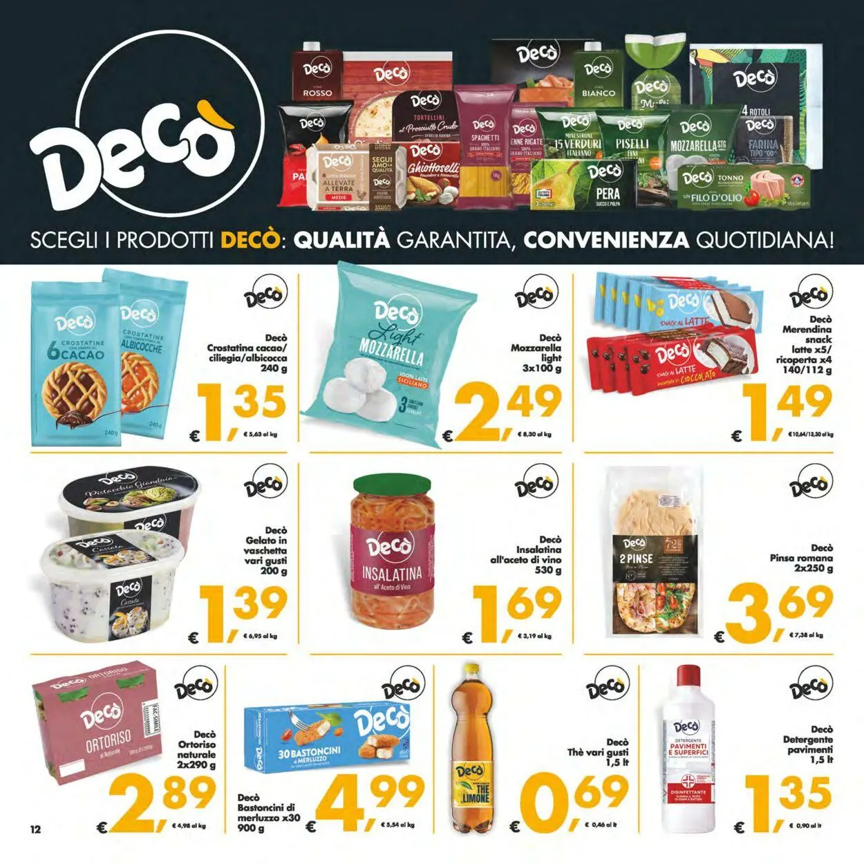 Deco Volantino attuale da 30 maggio a 12 giugno di 2025 - Pagina del volantino 12