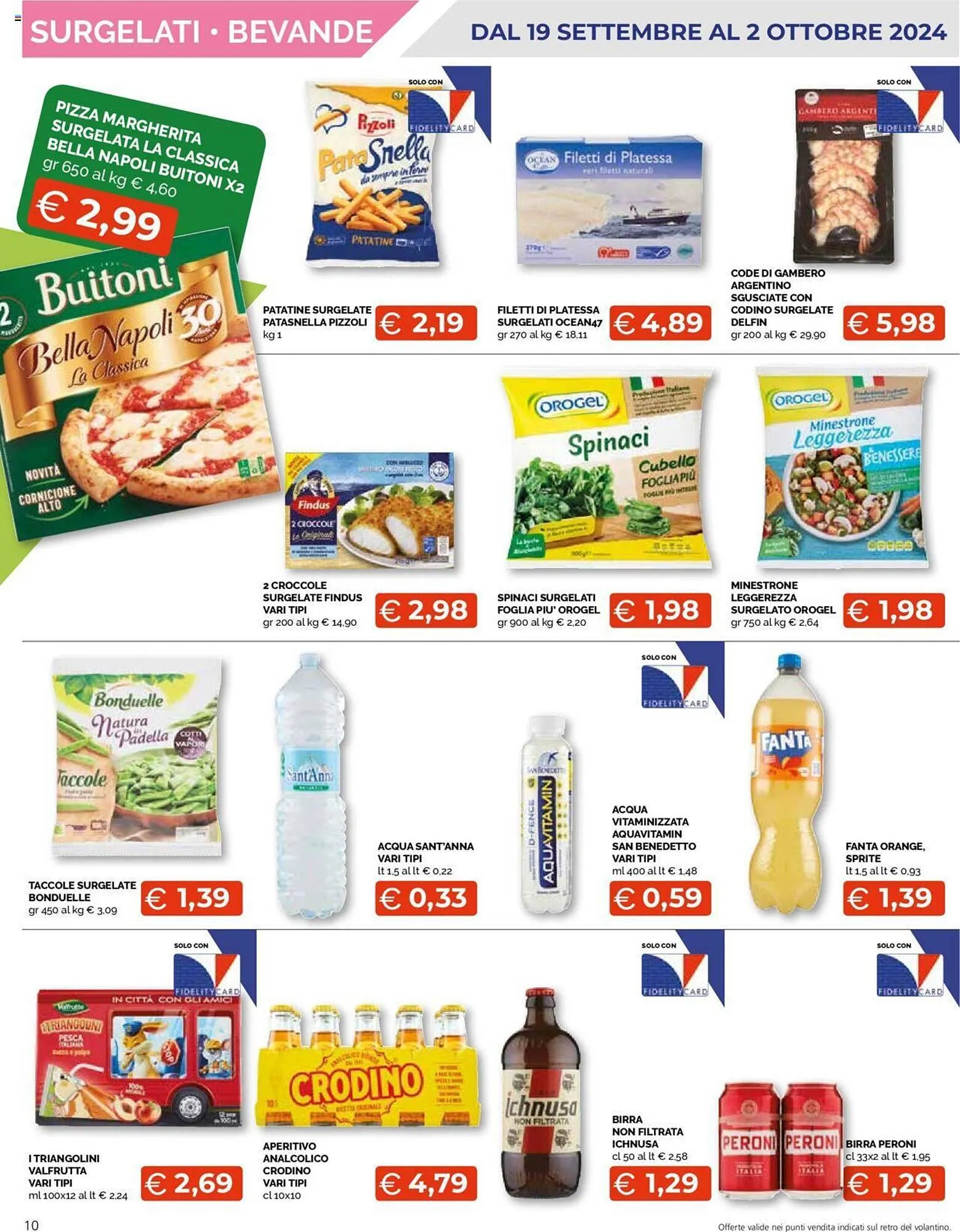 Volantino Mercatò da 19 settembre a 2 ottobre di 2024 - Pagina del volantino 10