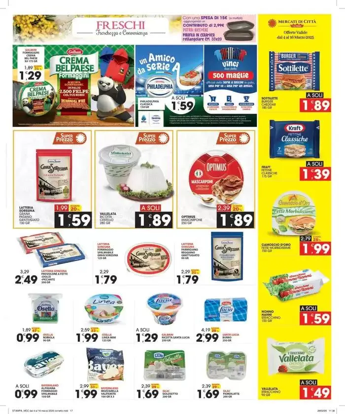 Offerte valide dal 4 al 16 marzo 2025 da 4 marzo a 16 marzo di 2025 - Pagina del volantino 17