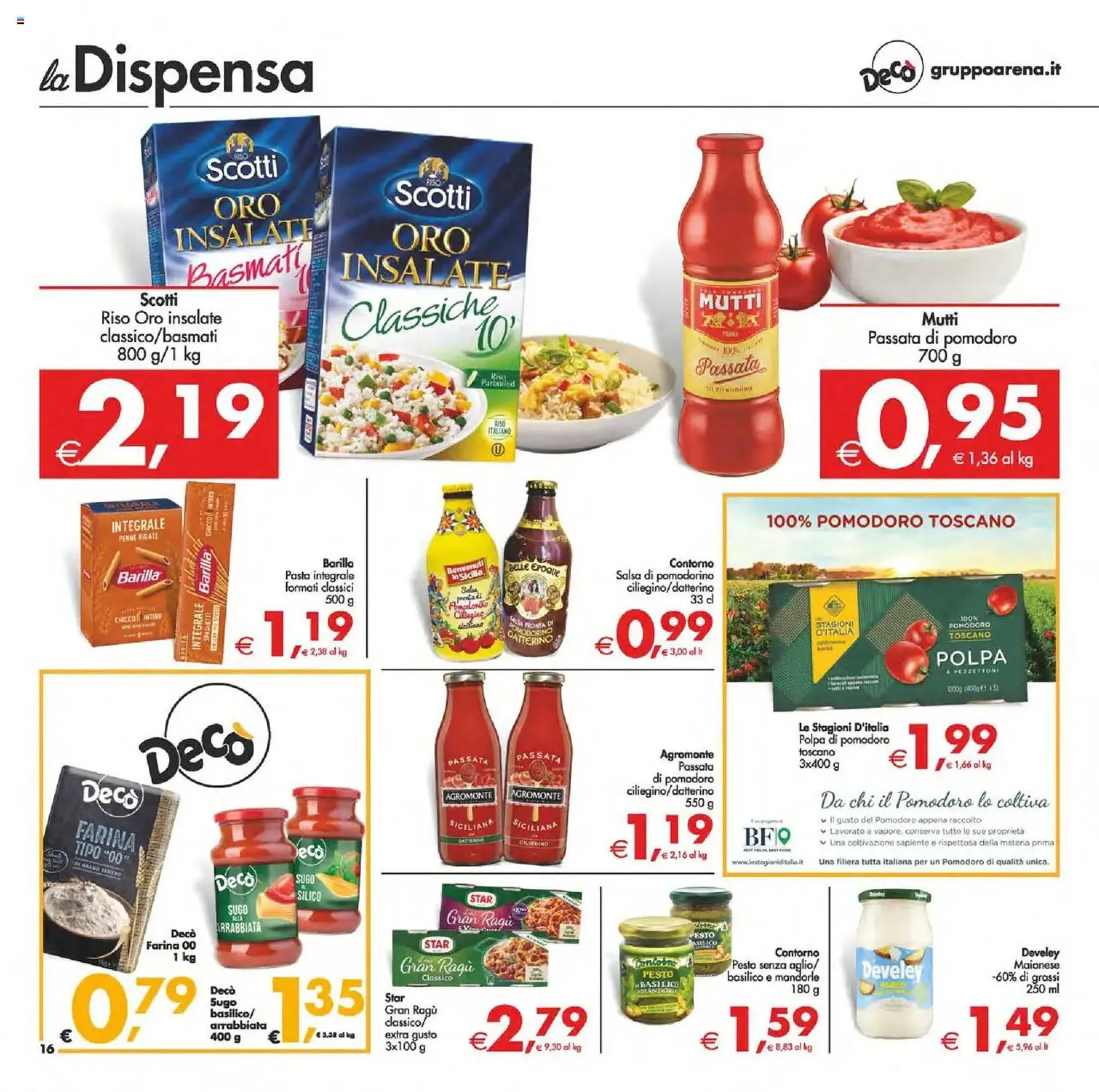 Volantino Deco Supermercati da 14 luglio a 23 luglio di 2025 - Pagina del volantino 16