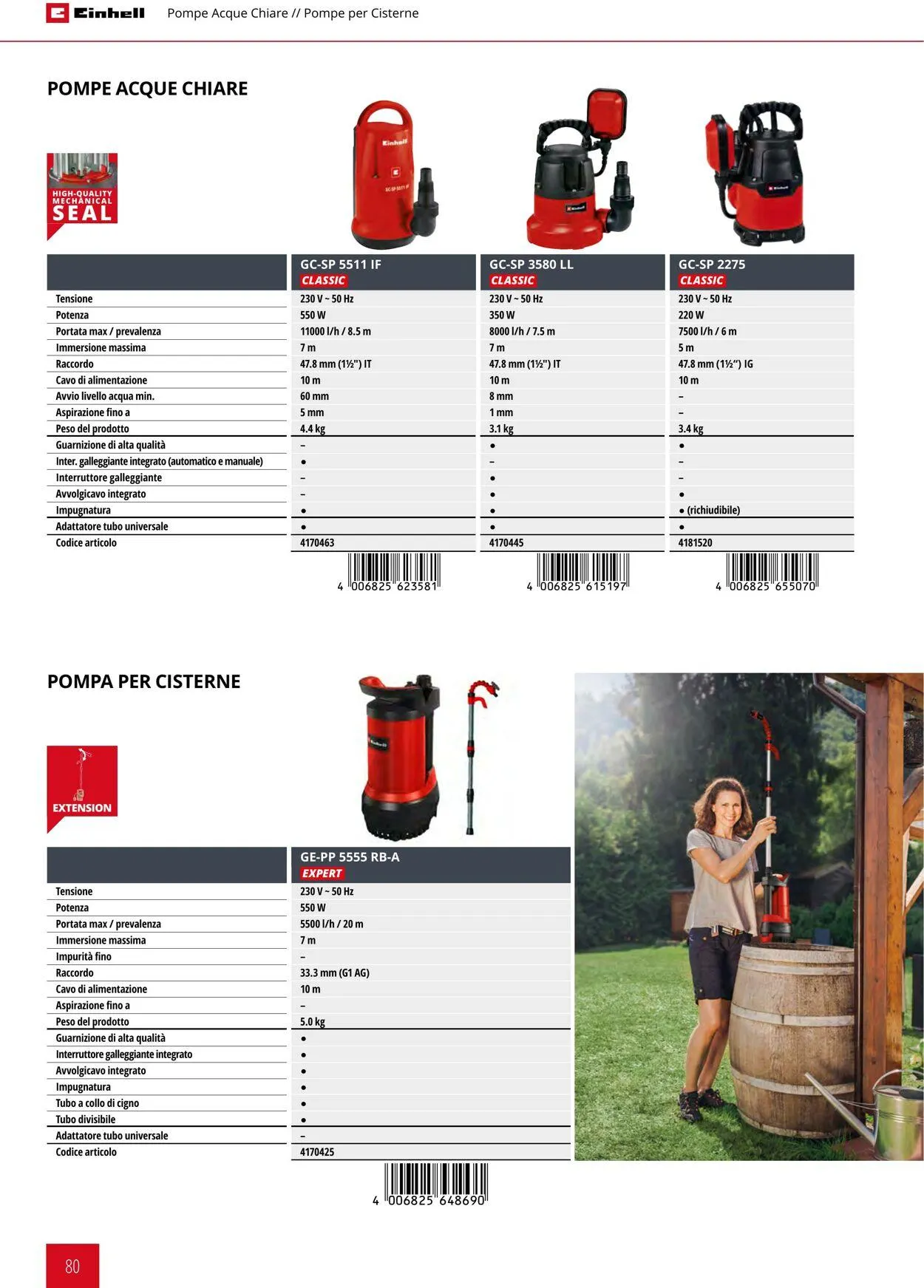 Einhell da 17 giugno a 17 settembre di 2025 - Pagina del volantino 80
